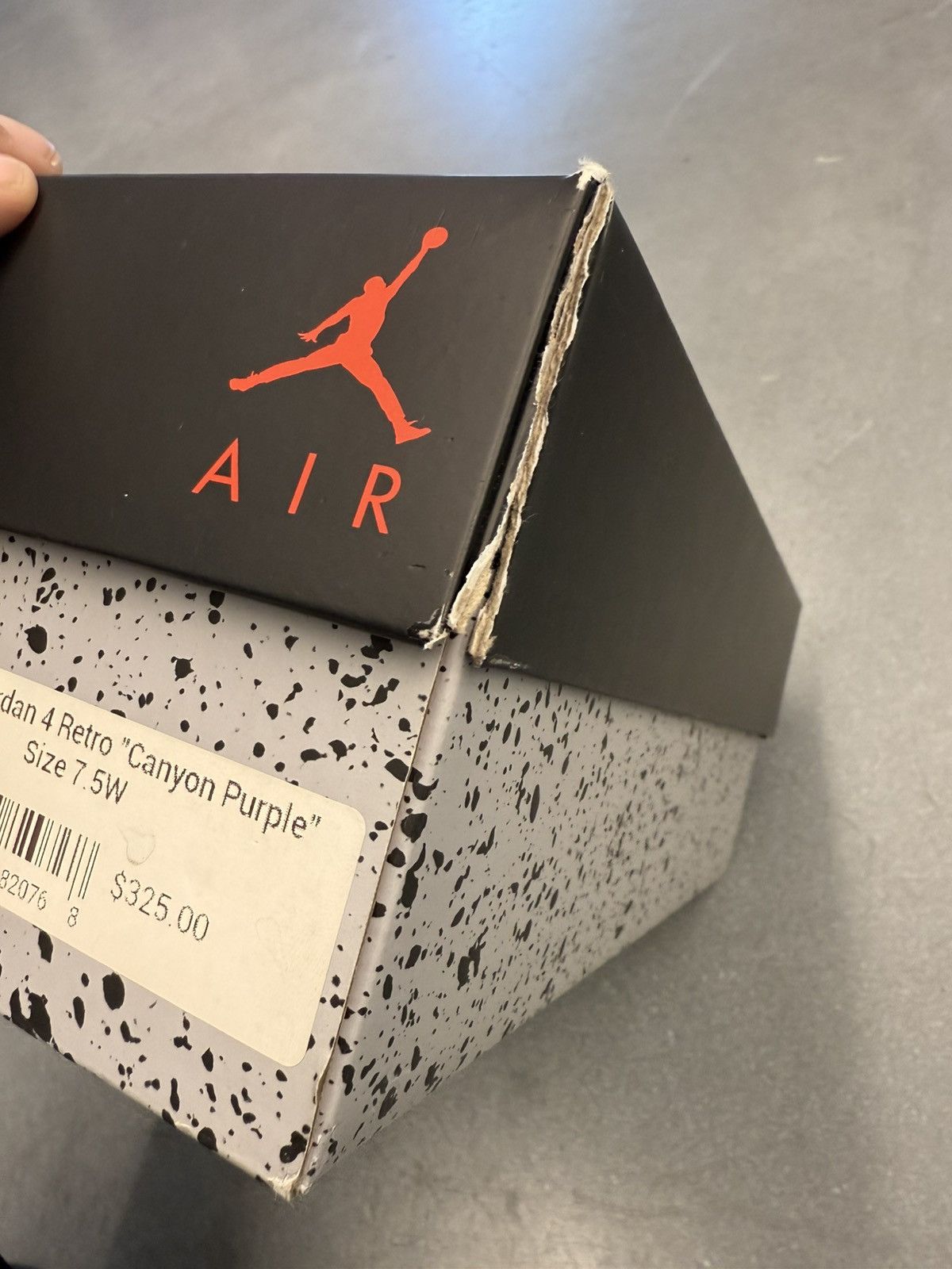 Jordan Brand 2022 Jordan 4 Retro Canyon Purple Size US 7.5 / IT 37.5 - 12 Thumbnail
