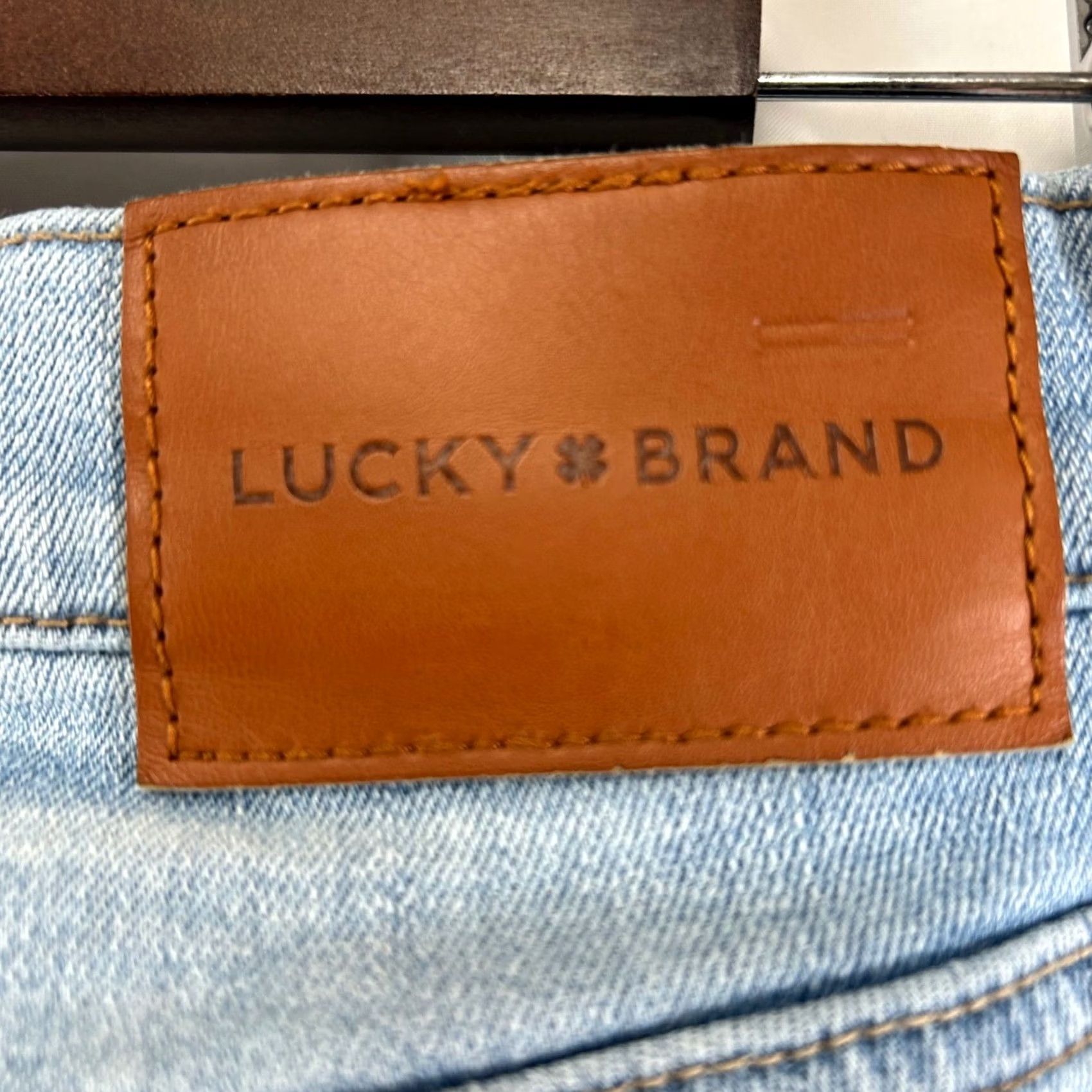 Lucky Brand Lucky Brand Ava Skinny Jeans Womens 8/29 Blue Mid Rise Raw Hem Size 30" / US 8 / IT 44 - 5 Thumbnail