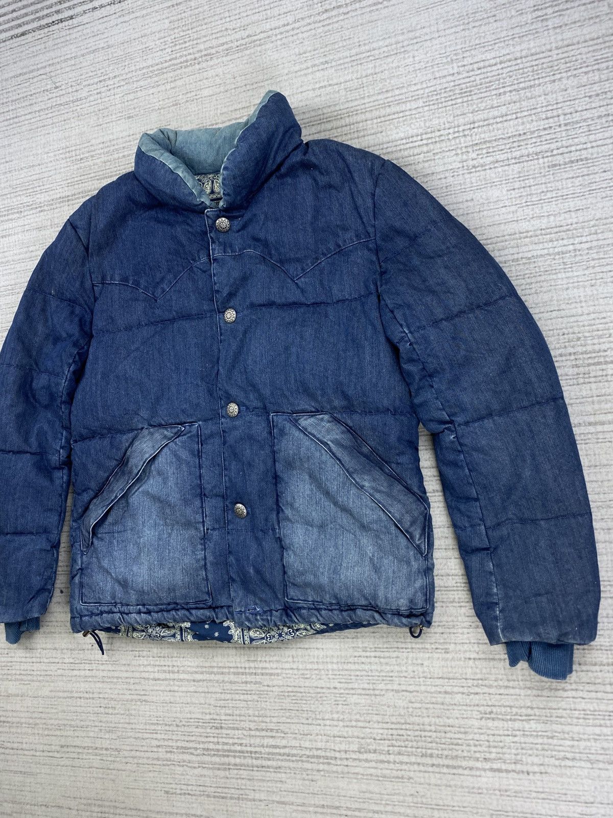 Designer × Nicole Club × Vintage Vintage Vital Monsieur Nicole Puffer Down Button Jacket Size US M / EU 48-50 / 2 - 4 Thumbnail