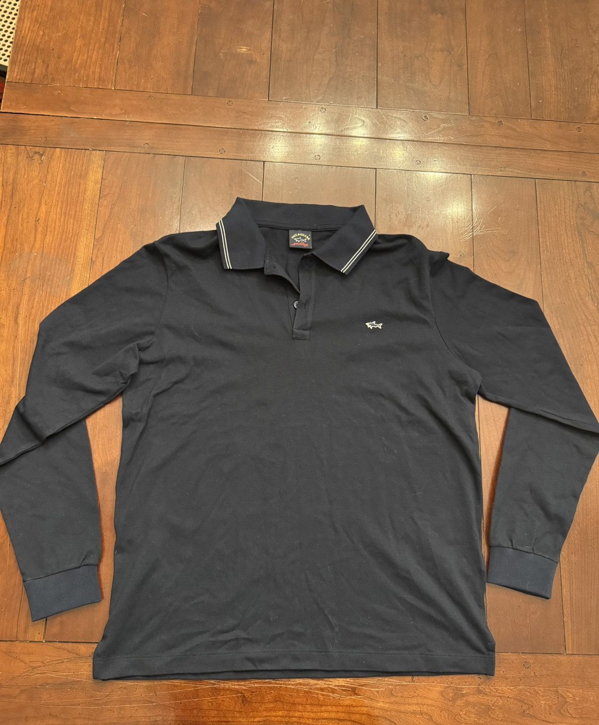 Paul & Shark Paul & Shark long sleeve navy polo Size US M / EU 48-50 / 2 - 1 Thumbnail