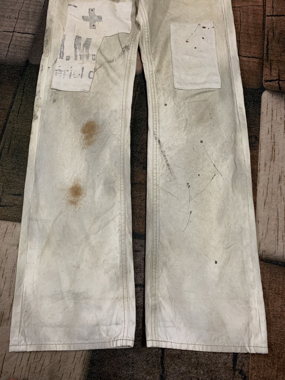 Blue Blue Japan sick distressed oily style blue blue japan jeans Size US 31 - 16 Thumbnail