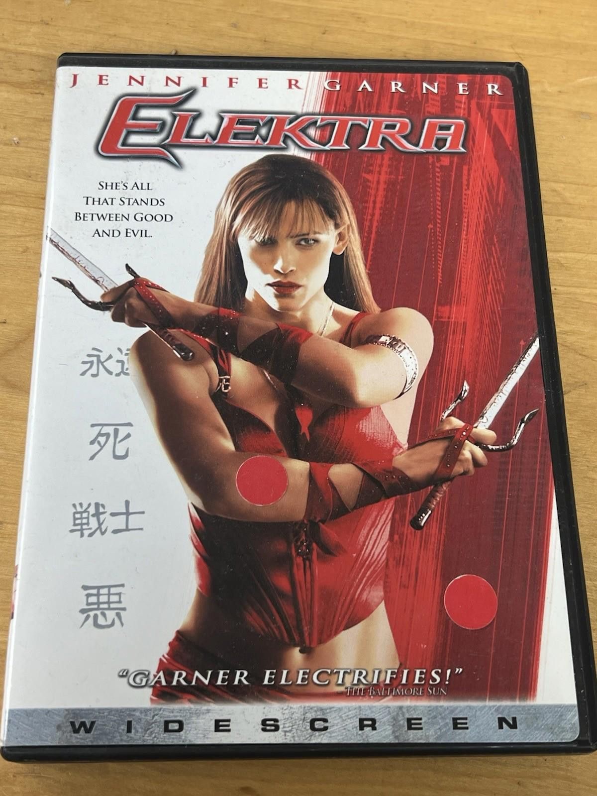 Other ELEKTRA - DVD Widescreen "not new, still Good to mint" Size ONE SIZE - 2 Thumbnail