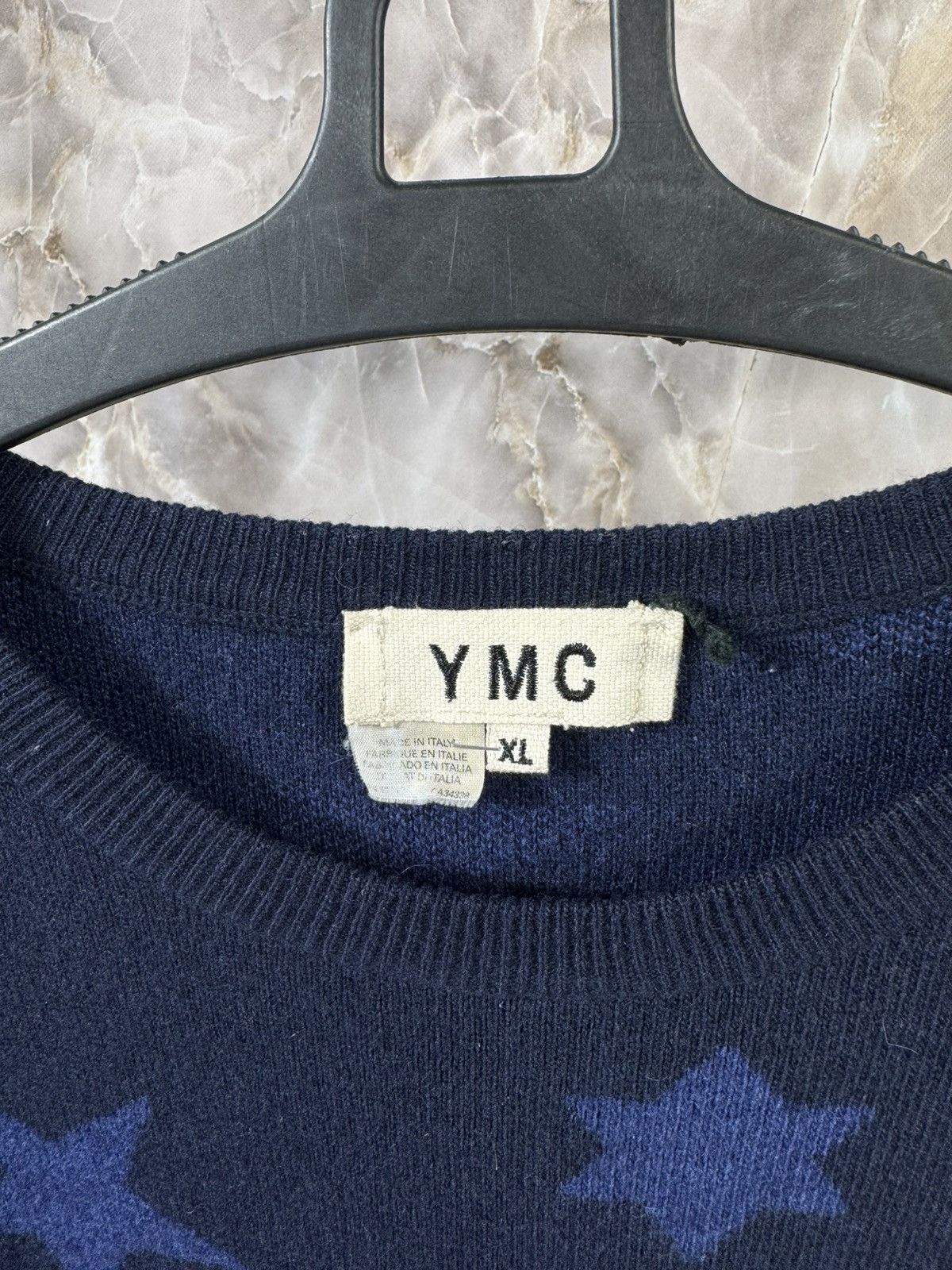 Vintage Vintage You Must Create Stars Wool Y2k Sweater Size US XL / EU 56 / 4 - 3 Thumbnail