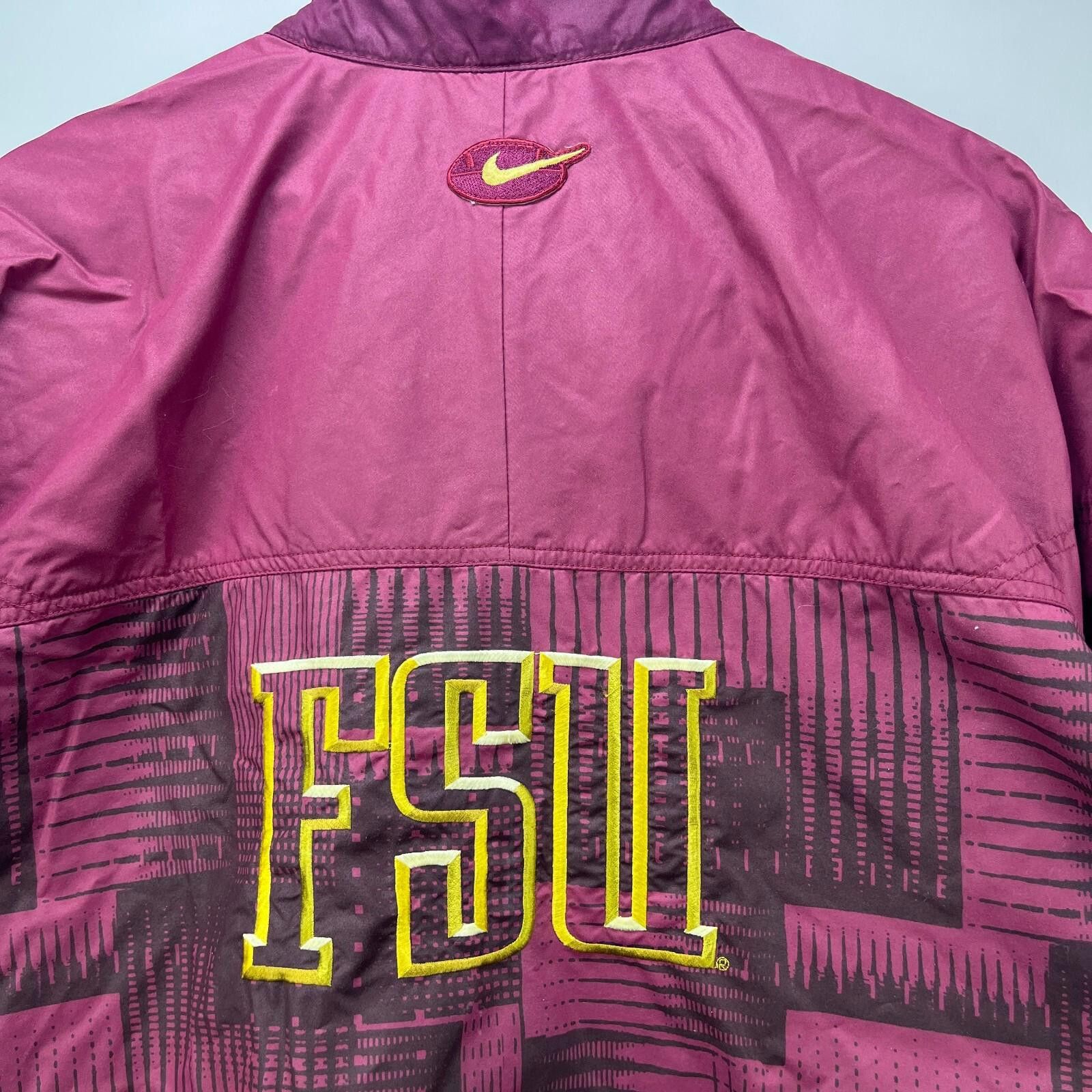 Nike Vintage Nike Florida State University Seminoles Jacket XL Size US XL / EU 56 / 4 - 8 Thumbnail