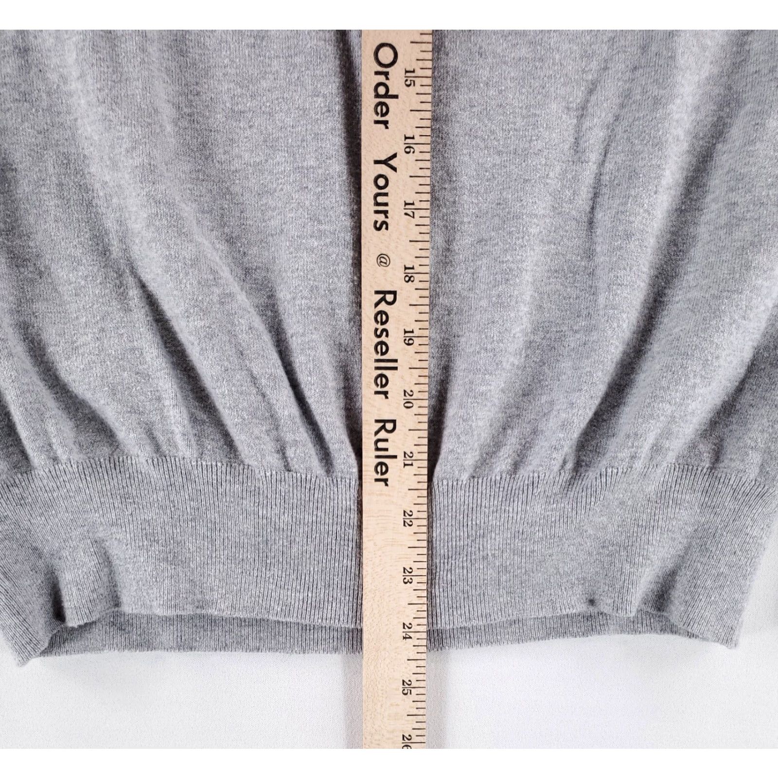 Peter Millar Peter Millar Crown Soft 1/4 Zip Sweater Pullover Light Gray Mens M Size US M / EU 48-50 / 2 - 5 Thumbnail
