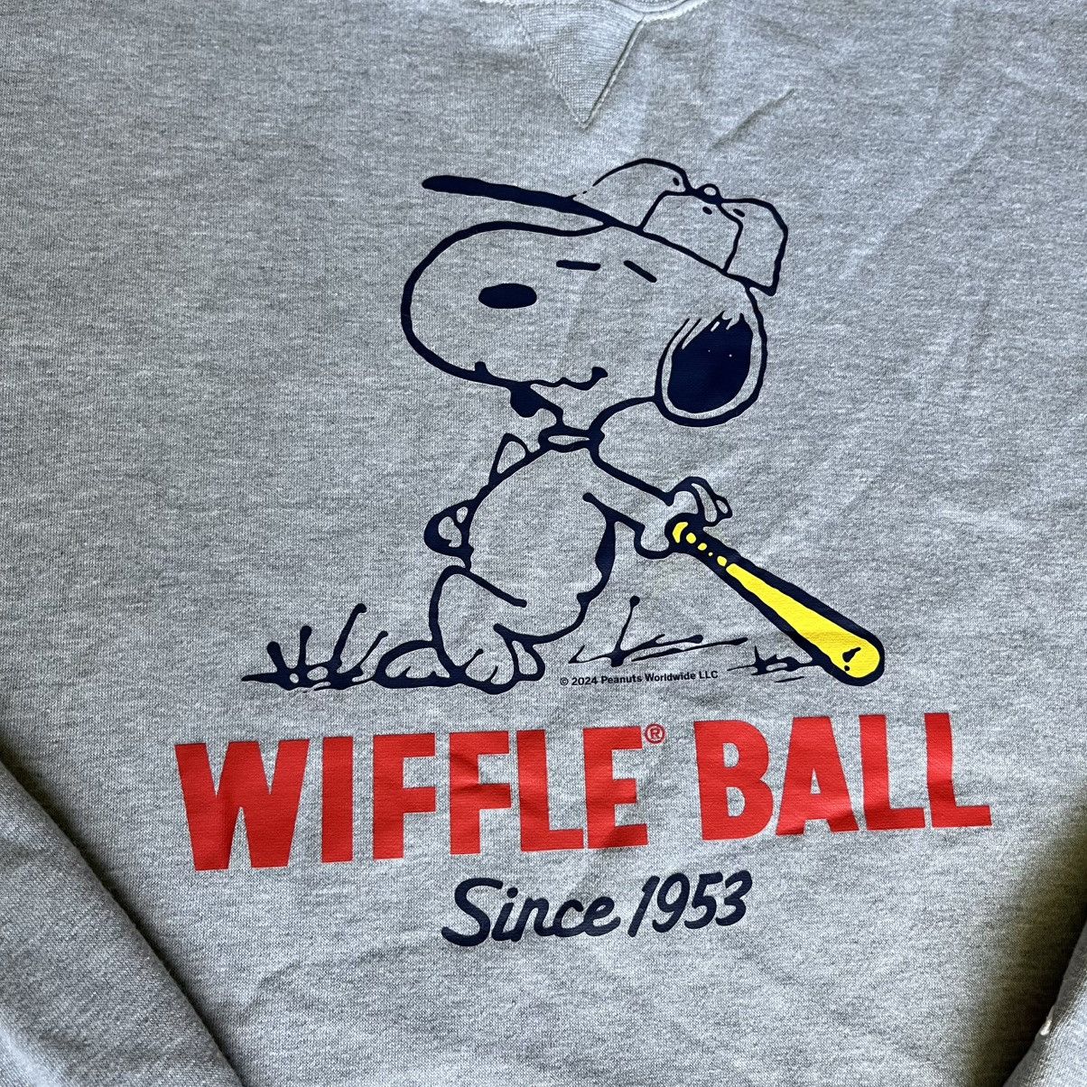 Peanuts Streaker Sports x Peanuts x Wiffle Ball Snoopy Logo Crewneck Size US XL / EU 56 / 4 - 3 Thumbnail