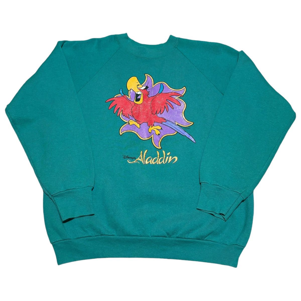 Disney × Fruit Of The Loom × Vintage Vintage 90s Aladdin Disney Promo Sweatshirt Adult Large Size US L / EU 52-54 / 3 - 1 Thumbnail