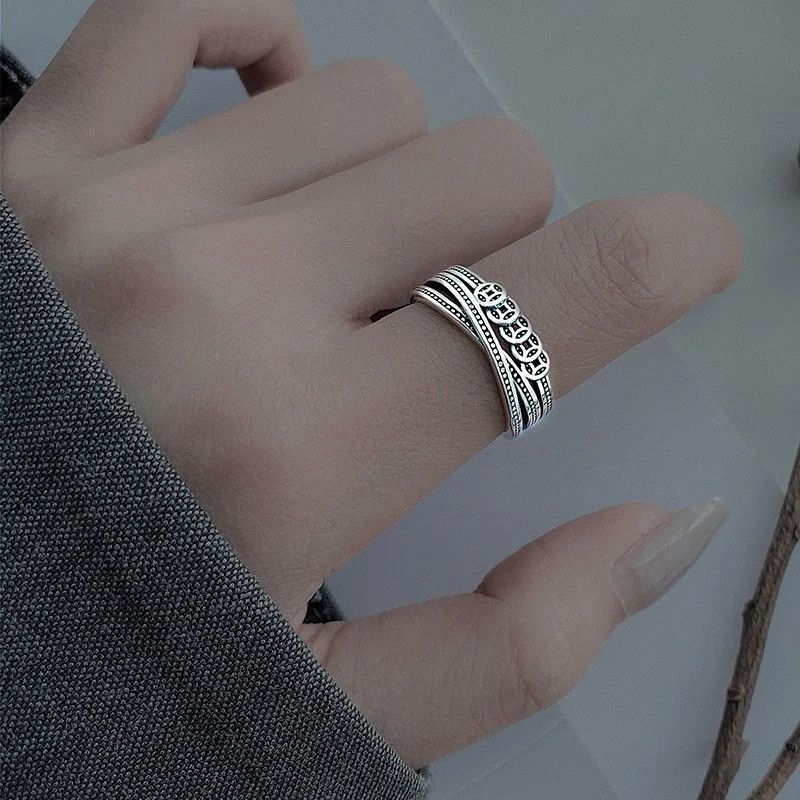 Japanese Brand Retro Coins Ring Size ONE SIZE - 3 Thumbnail