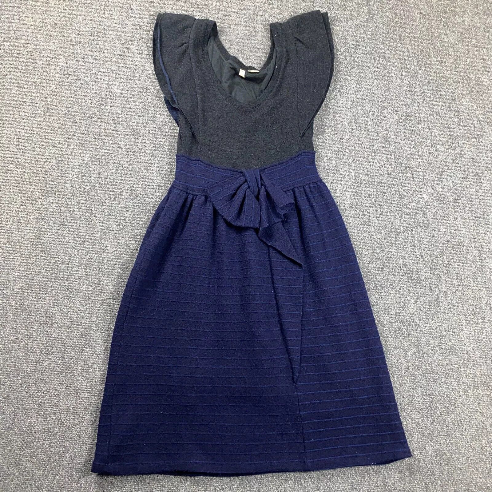 Other Anthropologie Moth Dress Womens XS Flare Sleeveless Wool Size XS / US 0-2 / IT 36-38 - 1 Thumbnail