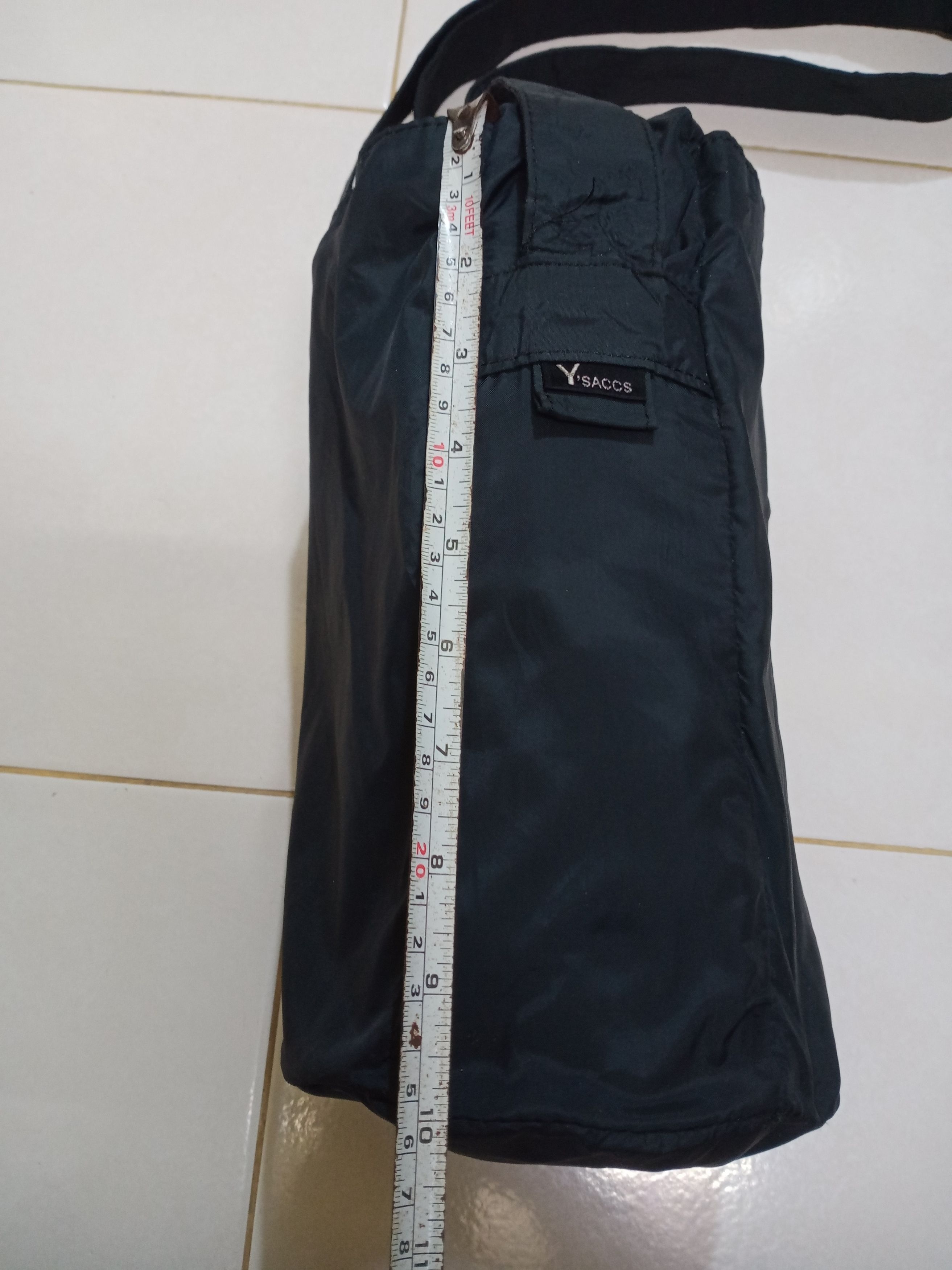 Yohji Yamamoto Rare Vintage Yohji Yamamoto Y'saccs Nylon Shoulder Bag Size ONE SIZE - 7 Thumbnail
