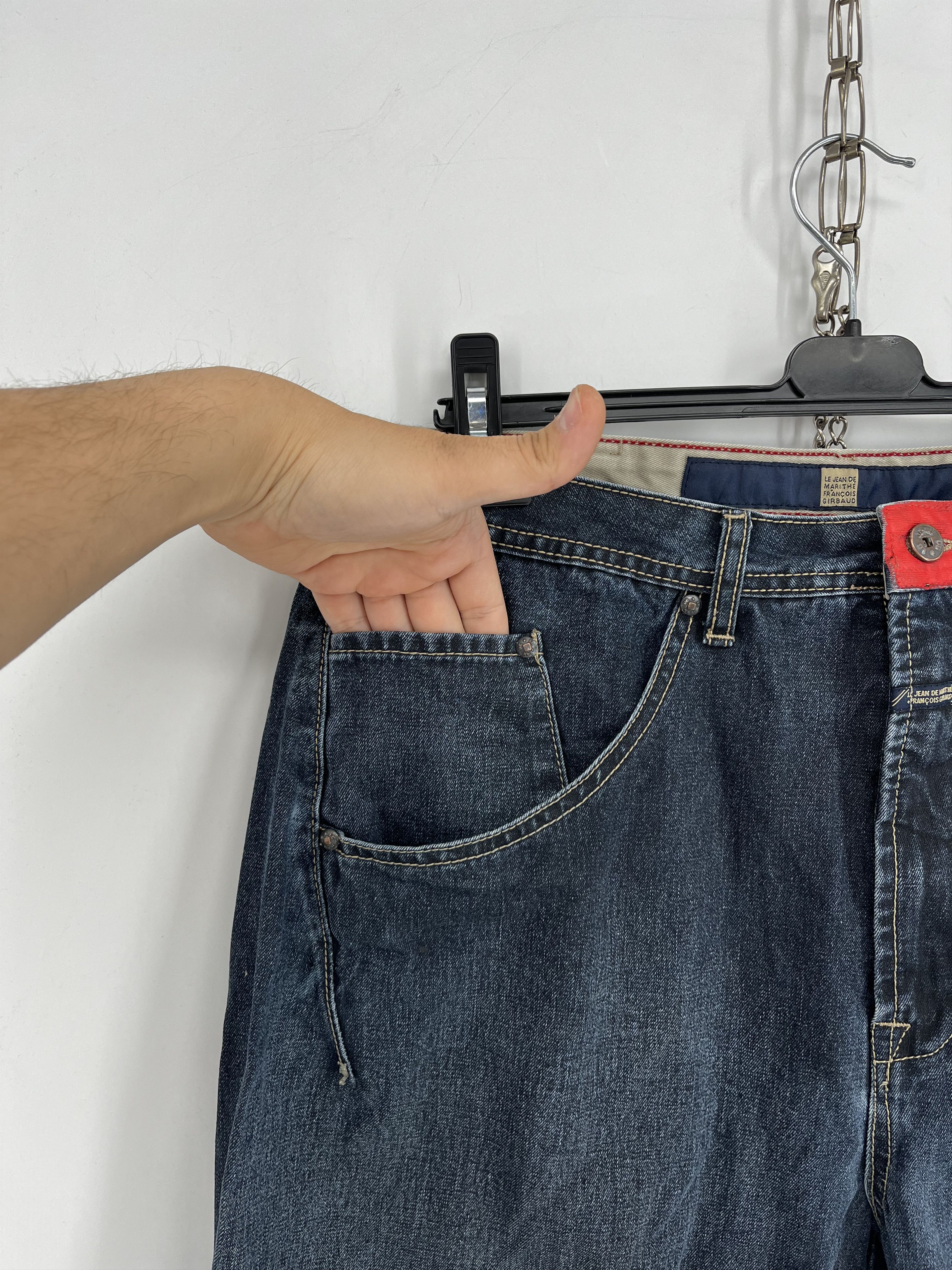 Marithe + Francois Girbaud Le Jean De Marithe Francois Girbaud Denim Blue Jeans - Men’s Size US 36 / EU 52 - 9 Thumbnail