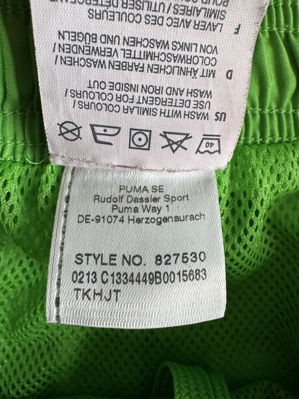 Puma Men’s Puma Shorts Green Streetwear Size Medium Size US 32 / EU 48 - 14 Thumbnail