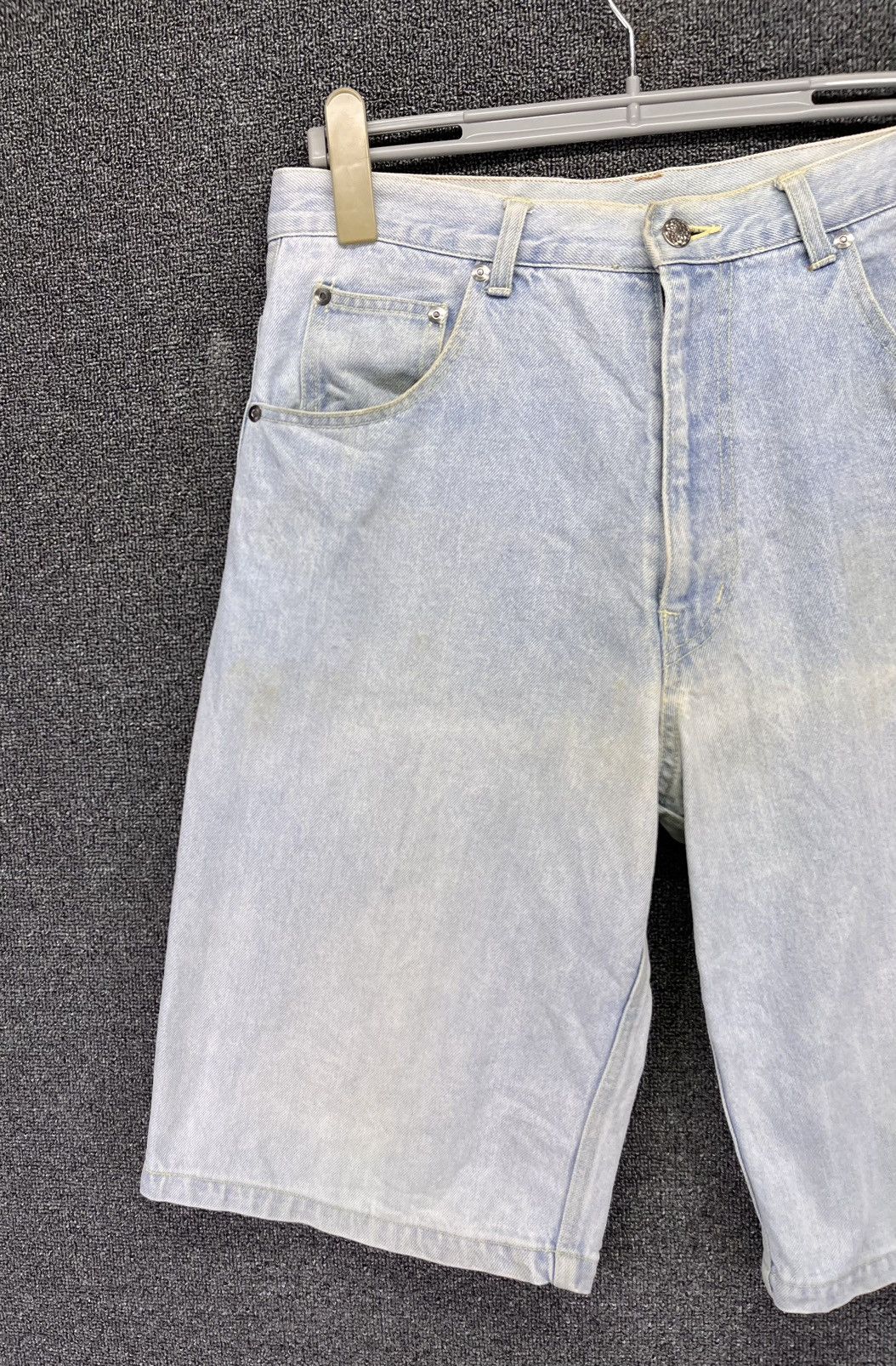 Japanese Brand Vintage Barrel Roll Japanese Rare Pants Short Denim Jeans Size US 32 / EU 48 - 2 Thumbnail