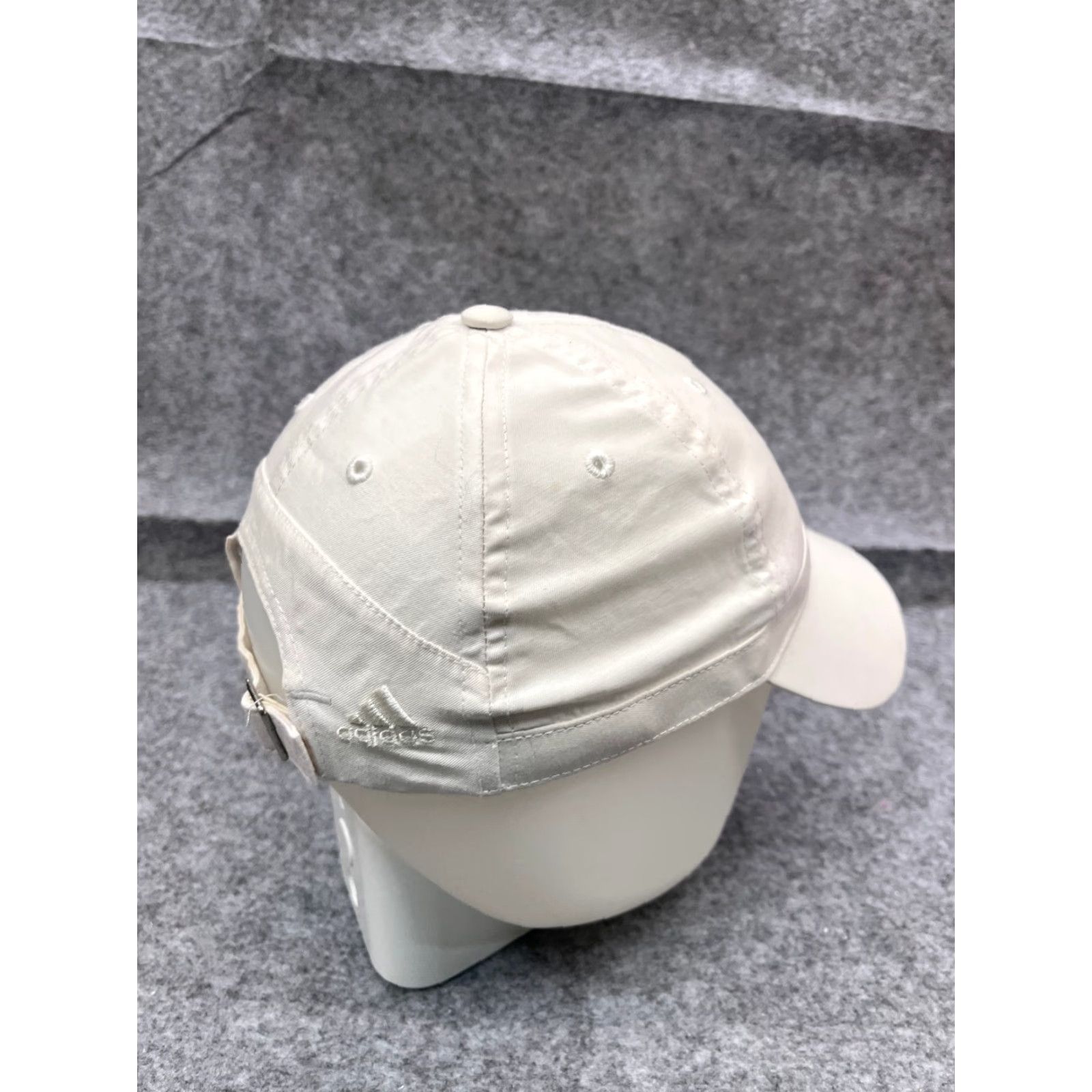 Adidas Adidas Hat Cap Strap Back Womens One Size White Cotton Twill Polyester Blend Logo Adjustable Lightweight Baseball Cap Womens Size ONE SIZE - 7 Thumbnail