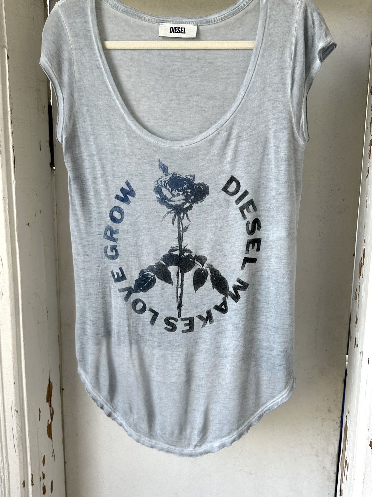 Diesel Vintage Diesel Oversized Top Size S / US 4 / IT 40 - 3 Thumbnail