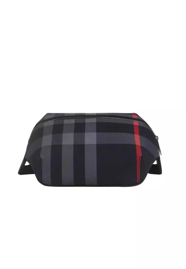 Burberry o1w1db10126 Size: OS / Sonny Bumbag Canvas Check Multicolor Size ONE SIZE - 4 Thumbnail