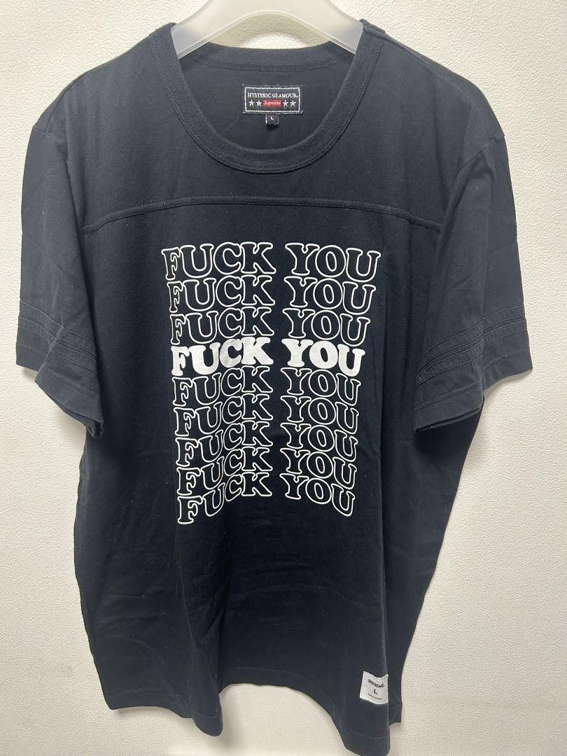 トップス vintage hysteric glamour fuck love soul Vintage 90s Hysteric Glamour fuck you girl print | Depop