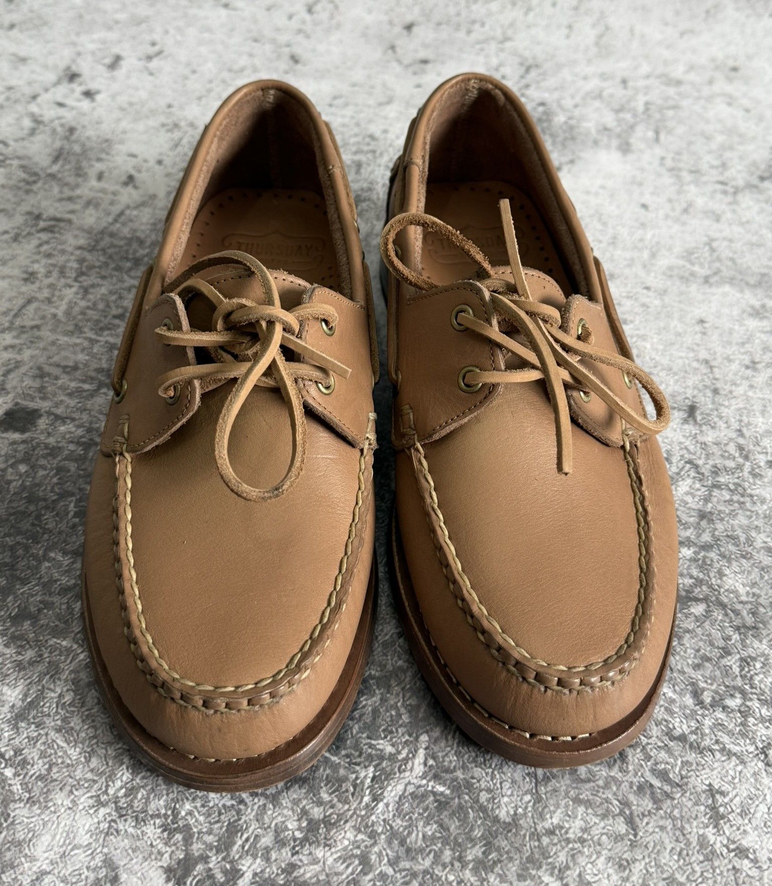 Thursday Boot Company Thursday Boot Co Biscuit Handsewn Leather Loafer Boat US 7.5 Size US 7.5 / EU 40-41 - 5 Thumbnail