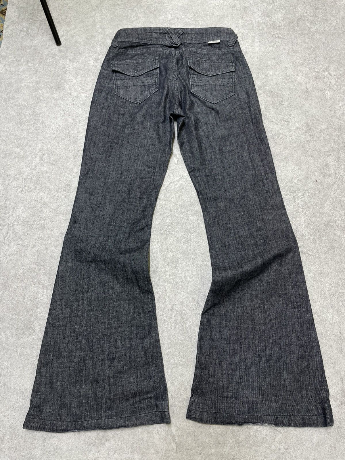 If Six Was Nine × Japanese Brand × Le Grande Bleu (L.G.B.) Obsidian Flare Denim — LGB × Ifsixwasnine Hybrid Size US 33 - 10 Thumbnail