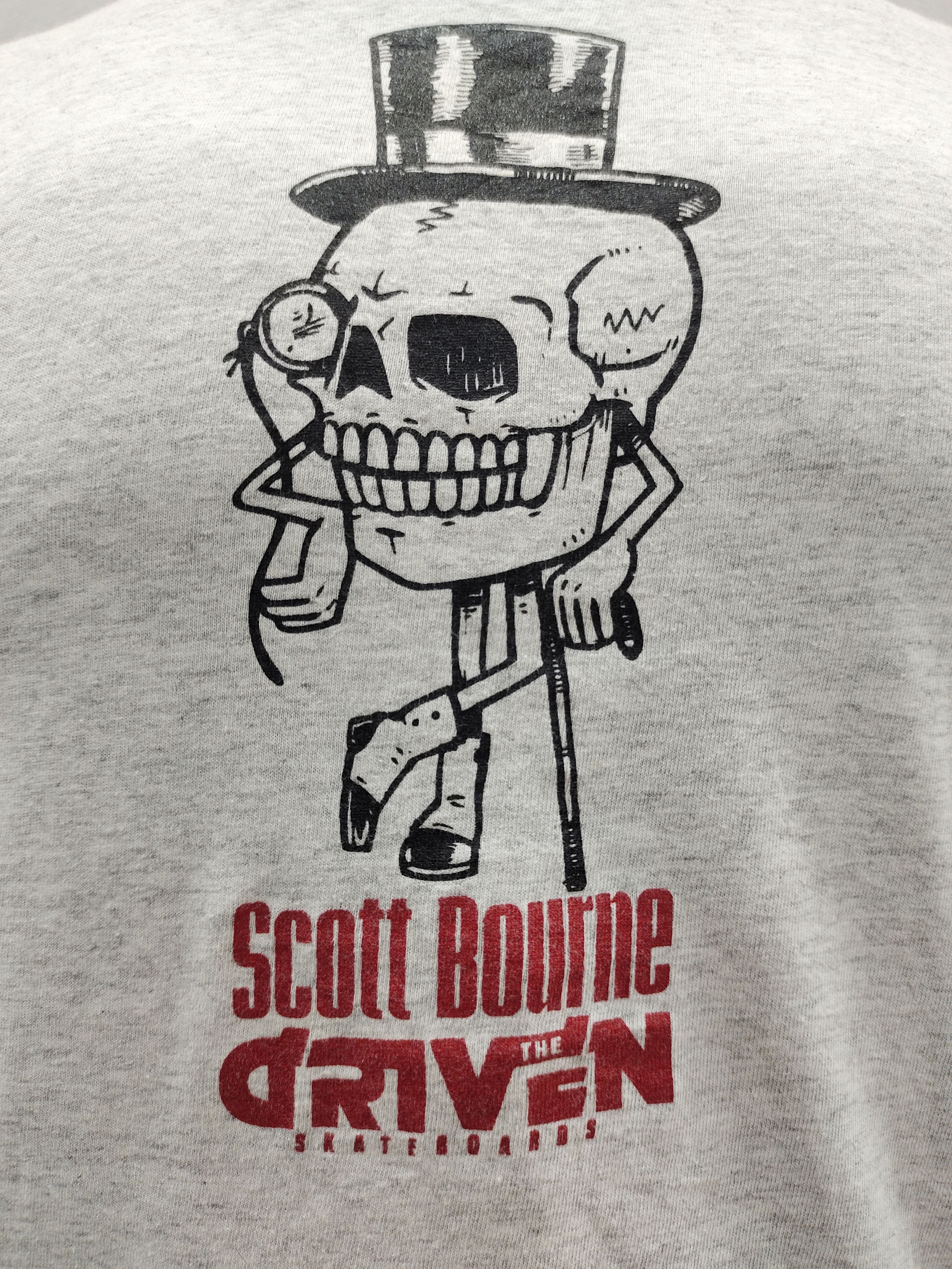 Vintage Vintage 90s Scott Bourne The Driven Skateboards Size US M / EU 48-50 / 2 - 2 Thumbnail
