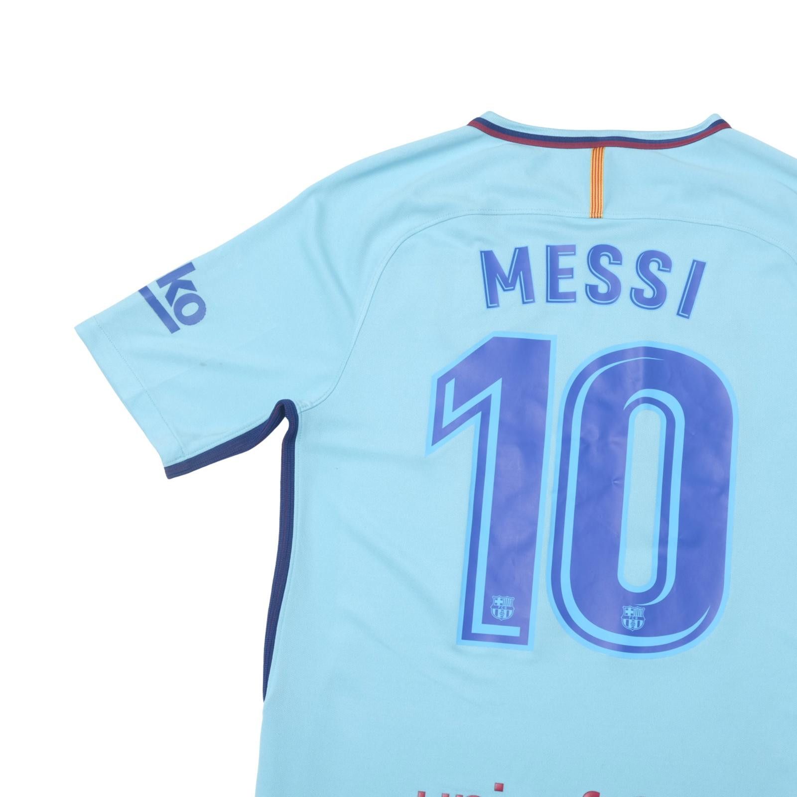 Nike 2017/18 Barcelona Away Shirt Nike Messi (S) Size US S / EU 44-46 / 1 - 4 Thumbnail