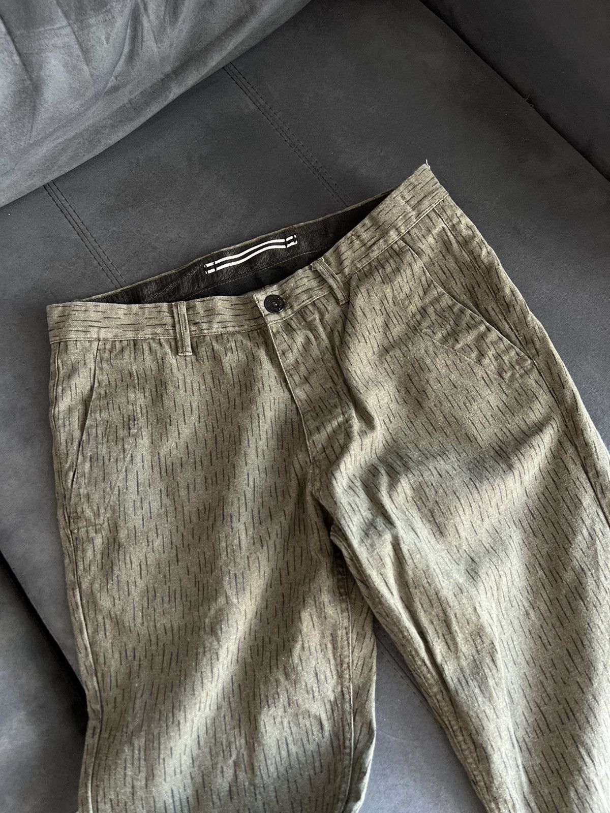 Stone Island × Vintage Stone island camo jeans pants Size US 32 / EU 48 - 6 Thumbnail