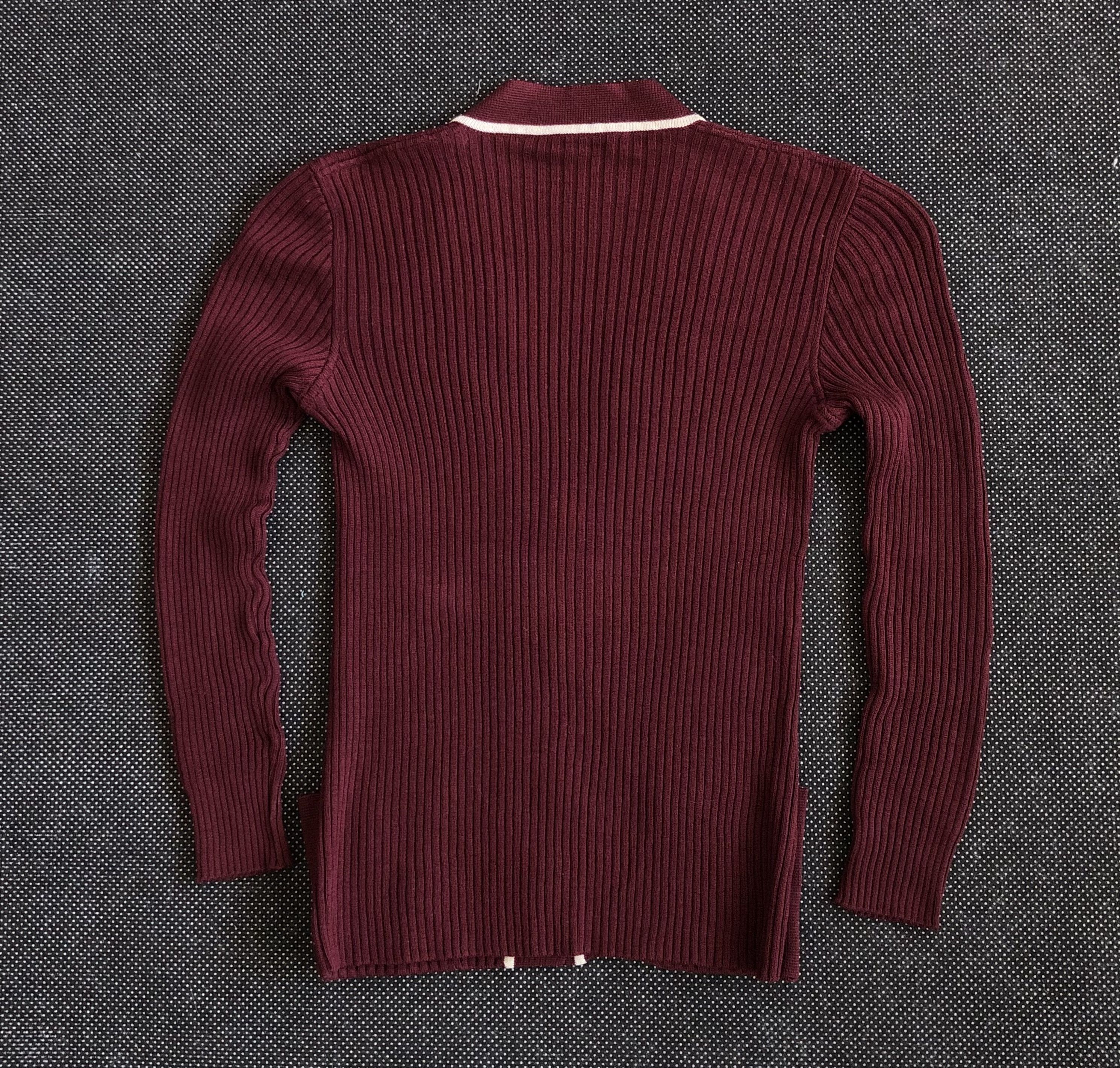 Celine × Vintage RARE🔥VINTAGE 80’S CELINE WOOL BLEND CARDIGAN SWEATER Size XXS / US 00 / IT 34 - 2 Thumbnail