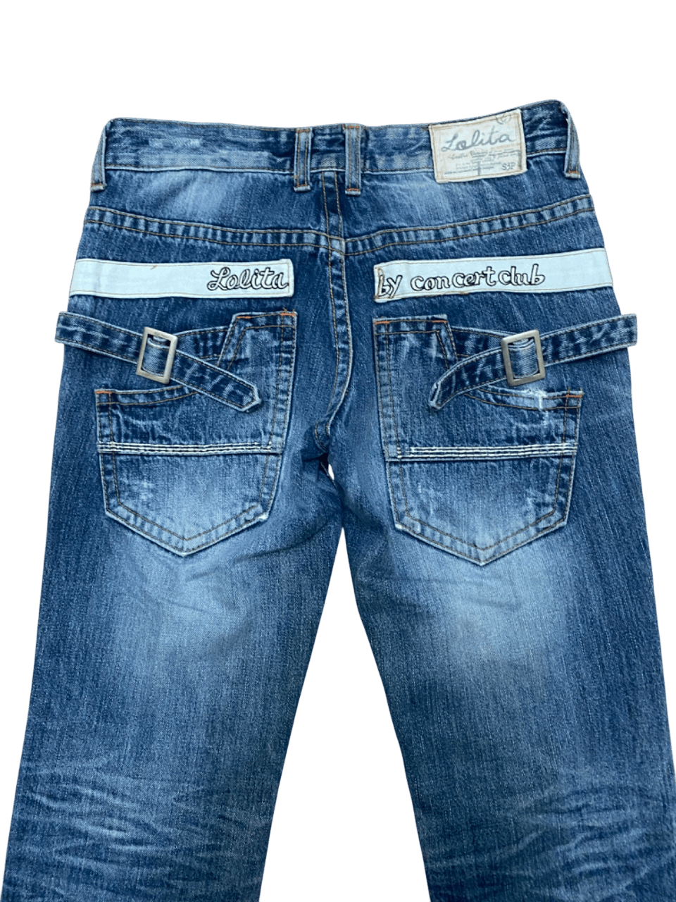 If Six Was Nine Lolita By Club Distressed Denim Size 30" / US 8 / IT 44 - 5 Thumbnail
