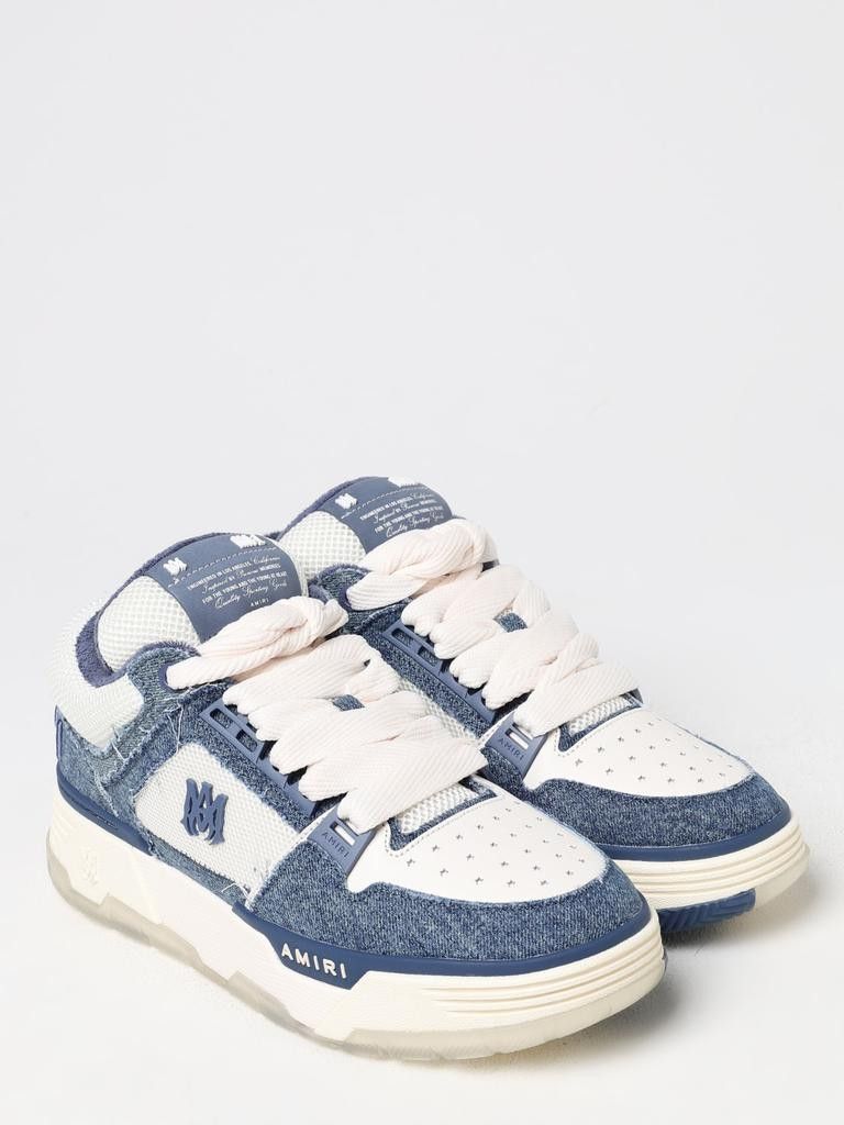 Amiri o1s1wg110525 Vintage Denim MA-1 Sneakers in White/Blue Size US 7 / EU 40 - 2 Thumbnail