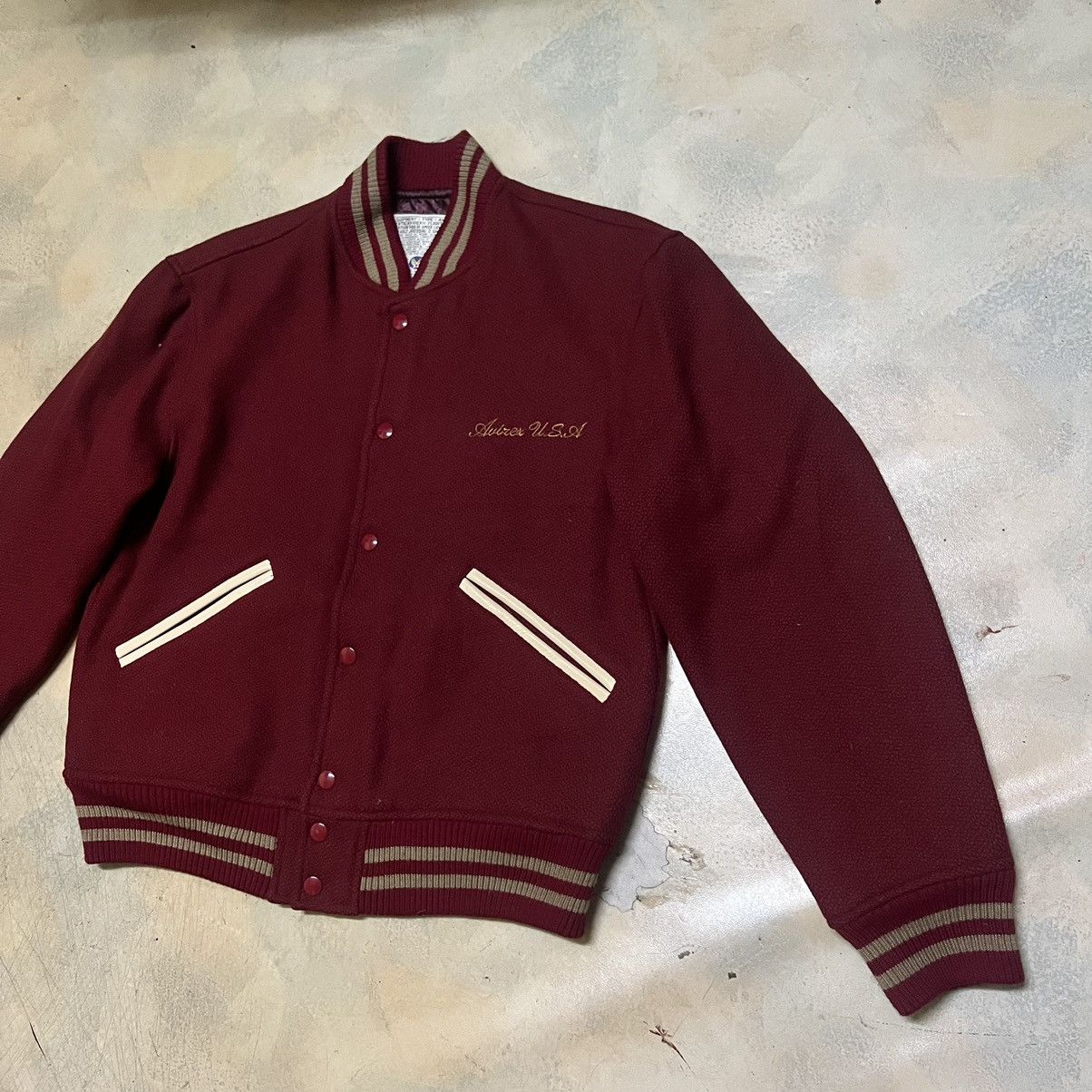 Avirex Vintage Avirex USA Varsity Jacket Big Logo Size US S / EU 44-46 / 1 - 3 Thumbnail