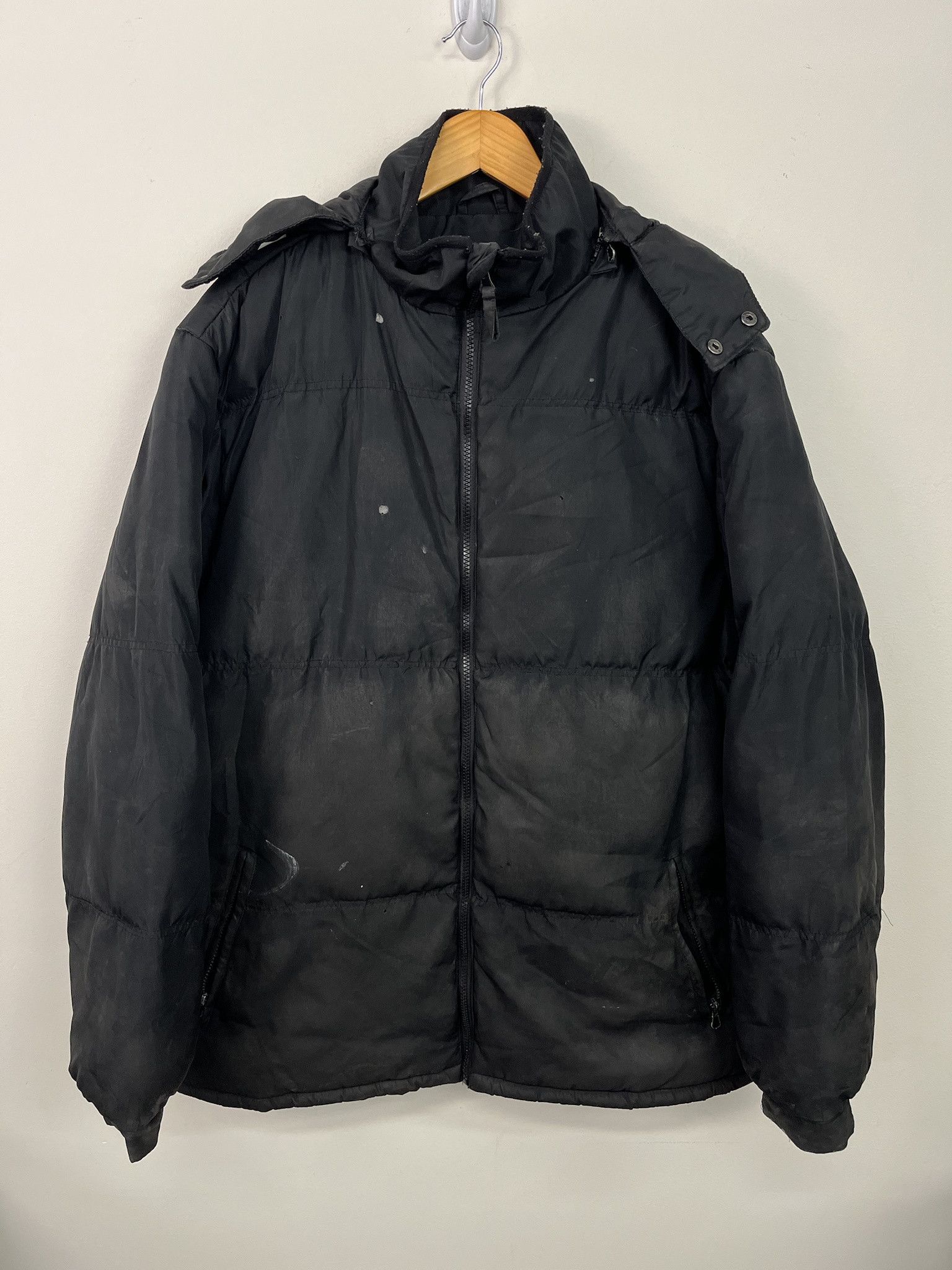 Vintage Vintage 90s Disressed Insulated Jacket Size L Size US L / EU 52-54 / 3 - 1 Thumbnail