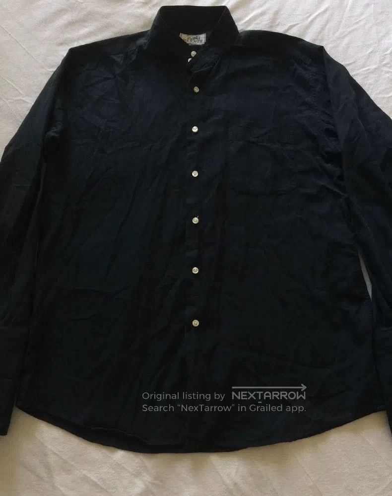 Hermes Hermes size 41 Long Sleeve Shirt Size US S / EU 44-46 / 1 - 2 Thumbnail
