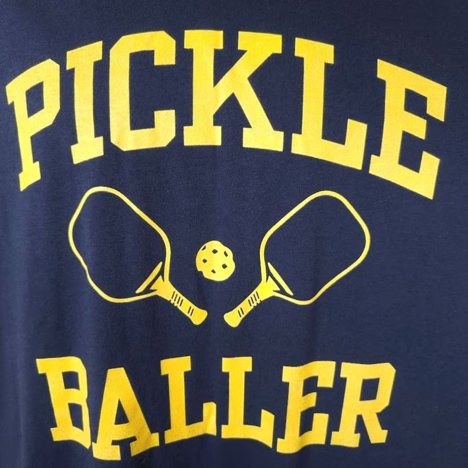 Vintage VINTAGE: No Pickleball T Shirt Mens Size XL Blue Pickle Baller Funny Humor Mens T-Shirt Sports Shirt Size US XL / EU 56 / 4 - 3 Thumbnail