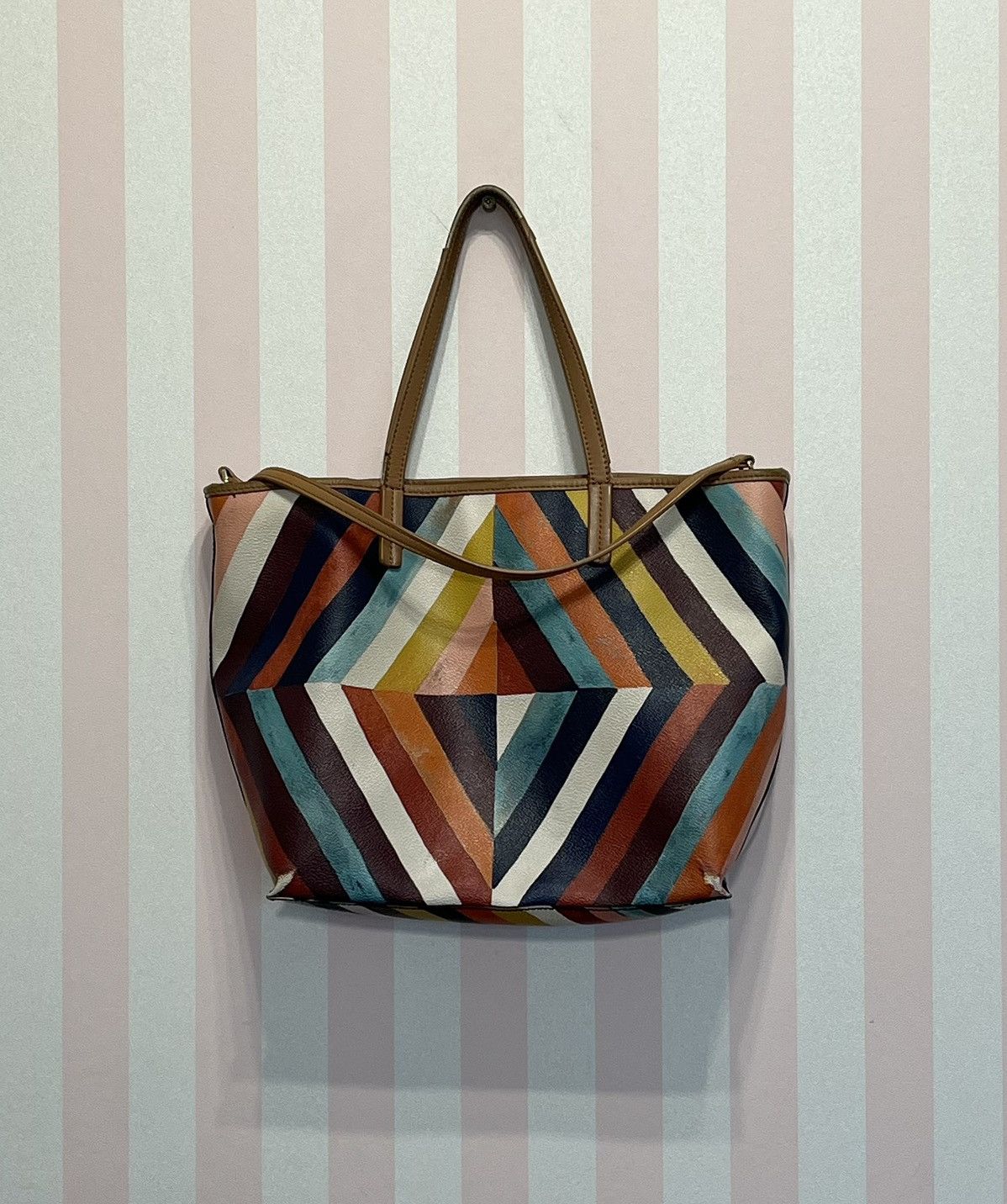 Tory Burch Tory Burch Multicolor Striped Bag Size ONE SIZE - 2 Thumbnail