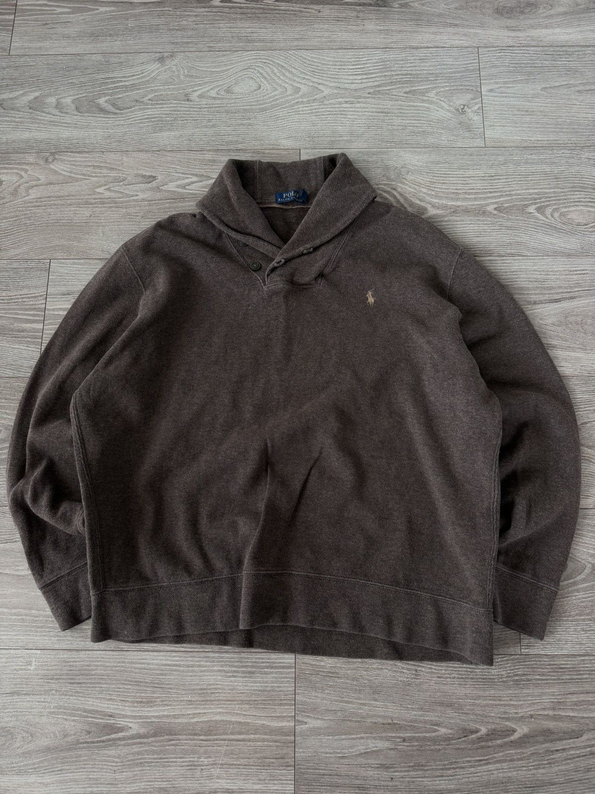 Polo Ralph Lauren Vintage Polo Ralph Lauren Embroidered Logo High Neck Sweater Size US XL / EU 56 / 4 - 3 Thumbnail