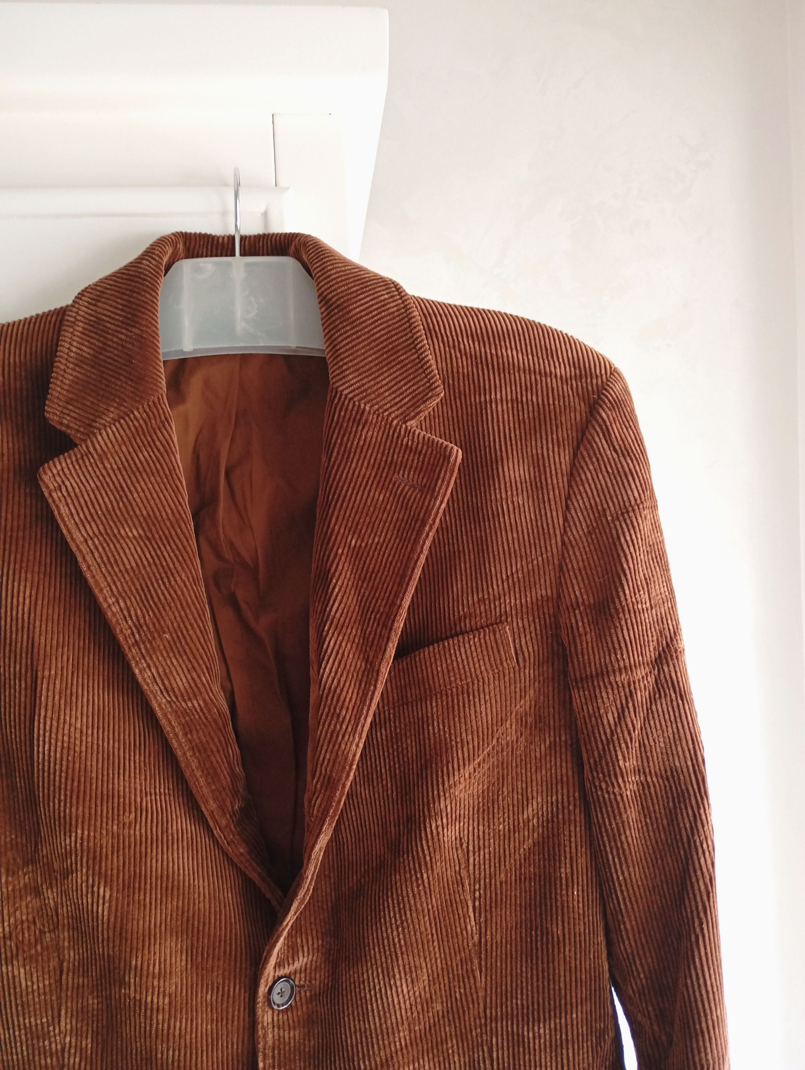 Polo Ralph Lauren × Ralph Lauren × Vintage Vintage Polo Ralph Lauren Velvet Brown Blazer Suit Jacket M Size US M / EU 48-50 / 2 - 4 Thumbnail