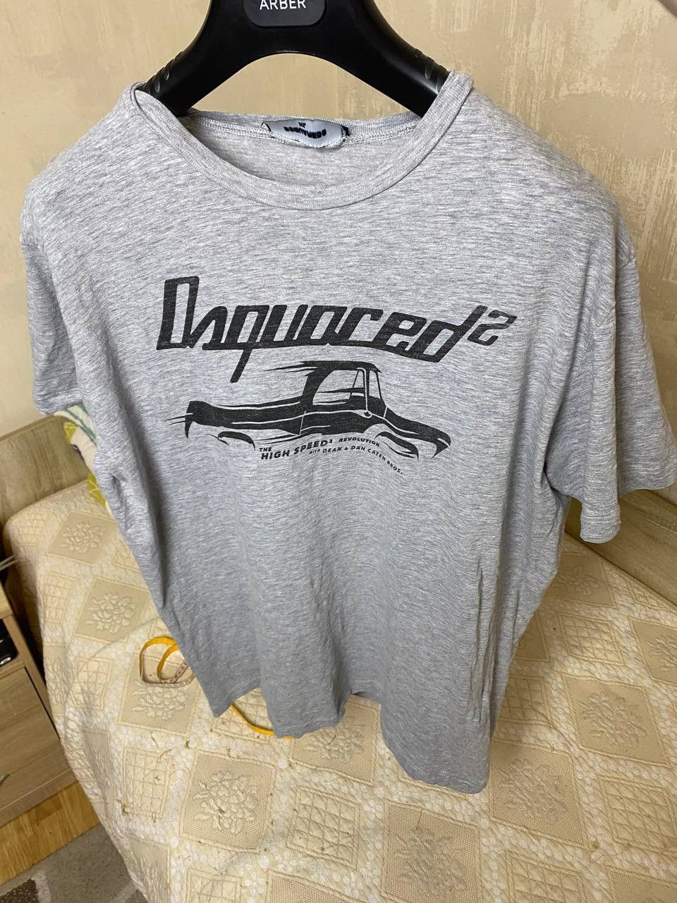 Dsquared2 🔥 Dsquared2 Cool Fit Car Art Print T Shirt Italy Vintage Y2K Size US XL / EU 56 / 4 - 6 Thumbnail