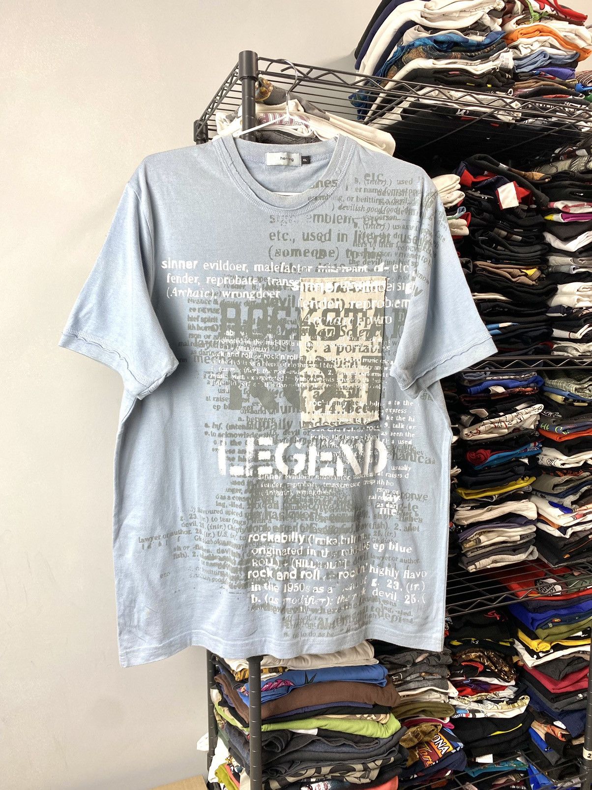 Diesel Y2K Vintage Print All Over T Shirt Band Gothic Punk Size US XL / EU 56 / 4 - 1 Thumbnail