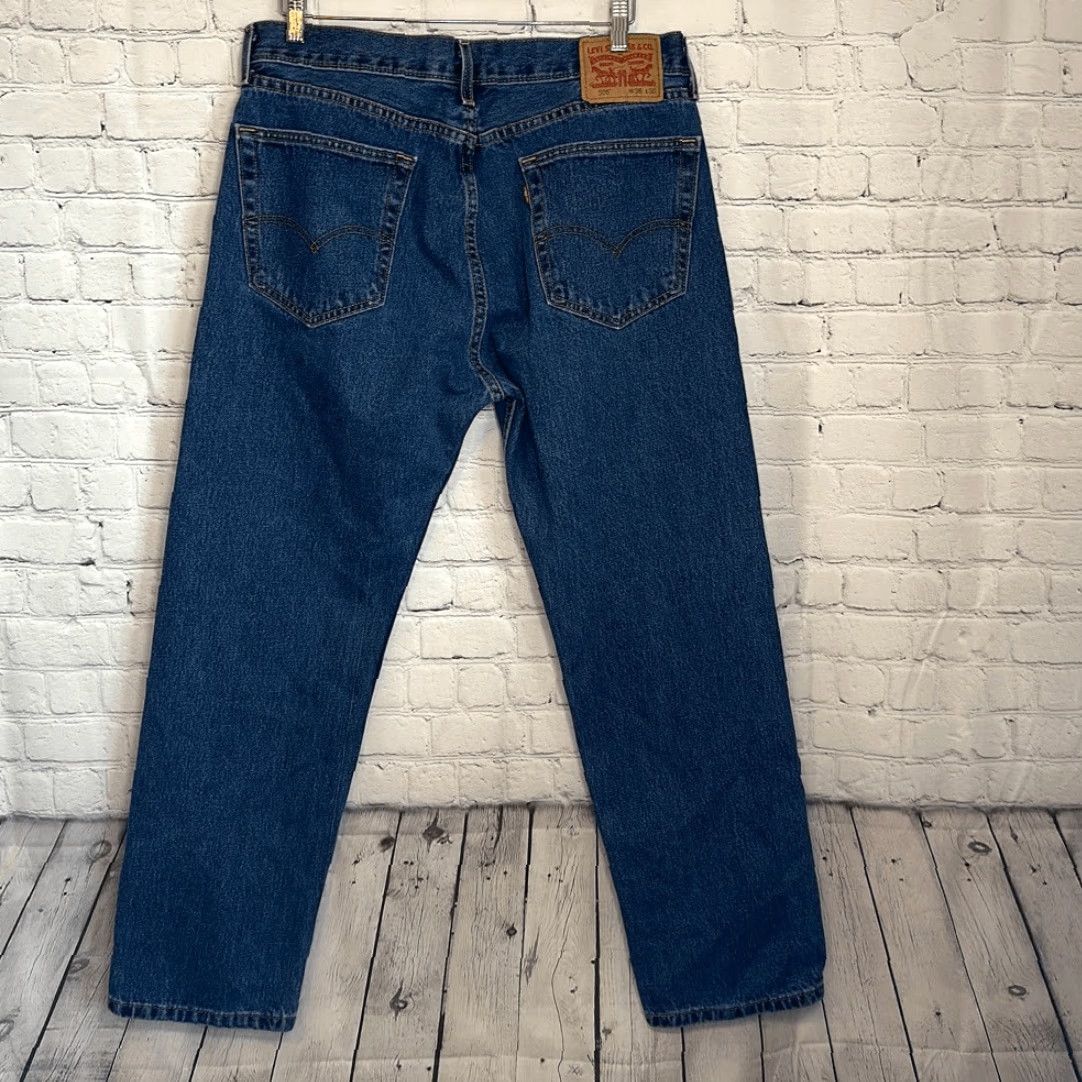 Levi's VINTAGE Levi's 505 Jeans Mens Regular Fit Straight Leg Jeans Blue 36x30 Size US 36 / EU 52 - 7 Thumbnail