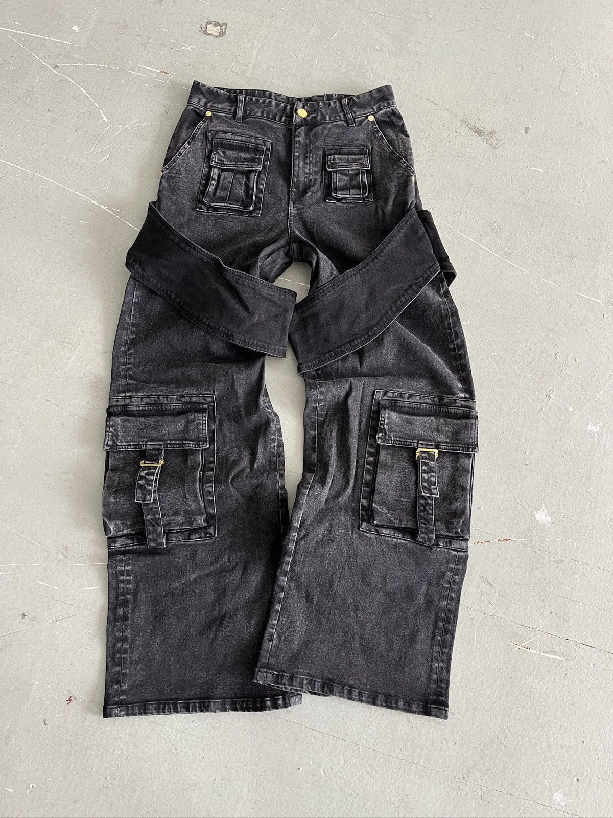 Other Blumarine Bondage Cargo Pants (unisex) Size US 28 / EU 44 - 12 Thumbnail