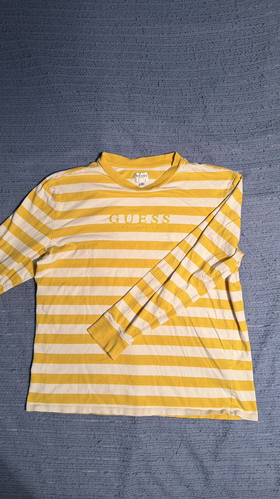 Guess Guess Los Angeles Striped Long Sleeve Shirt L Size US L / EU 52-54 / 3 - 1 Thumbnail