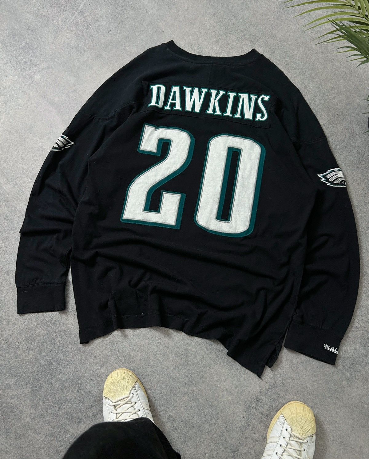 NFL Brian Dawkins Philadelphia Eagles Mitchell & Ness Big logo Size US XXL / EU 58 / 5 - 1 Thumbnail