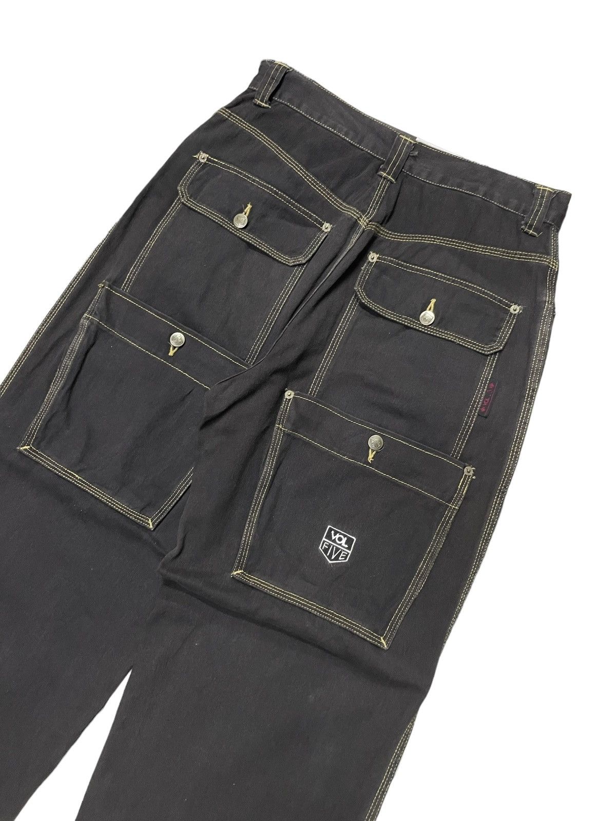 JNCO × Vintage Y2K Volume 5 Baggy Double Pocket Skate Rap Baggy Jeans Size US 32 / EU 48 - 3 Thumbnail