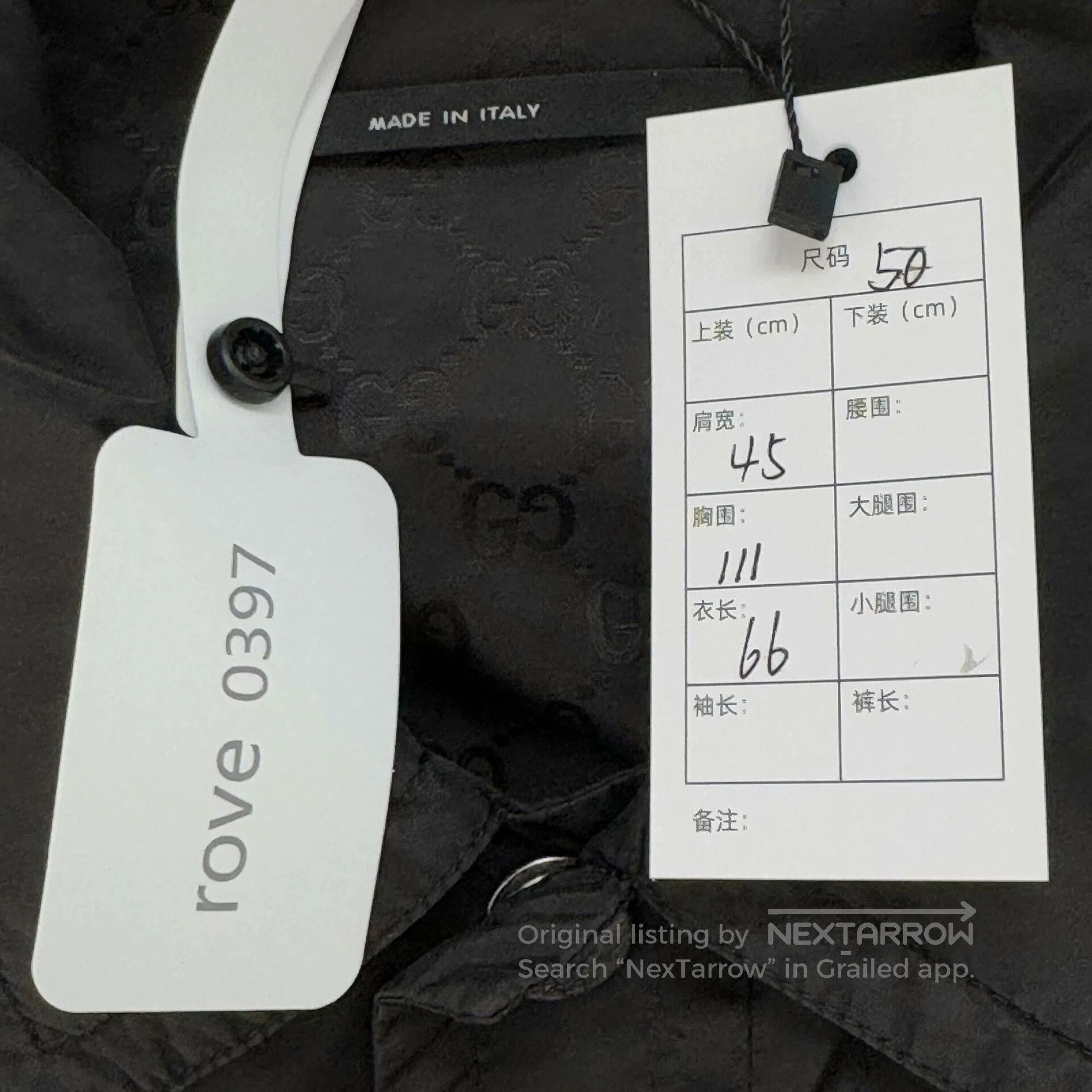 Gucci Gucci All-over Logo Zipper Jacket Size 50. Size US M / EU 48-50 / 2 - 3 Thumbnail
