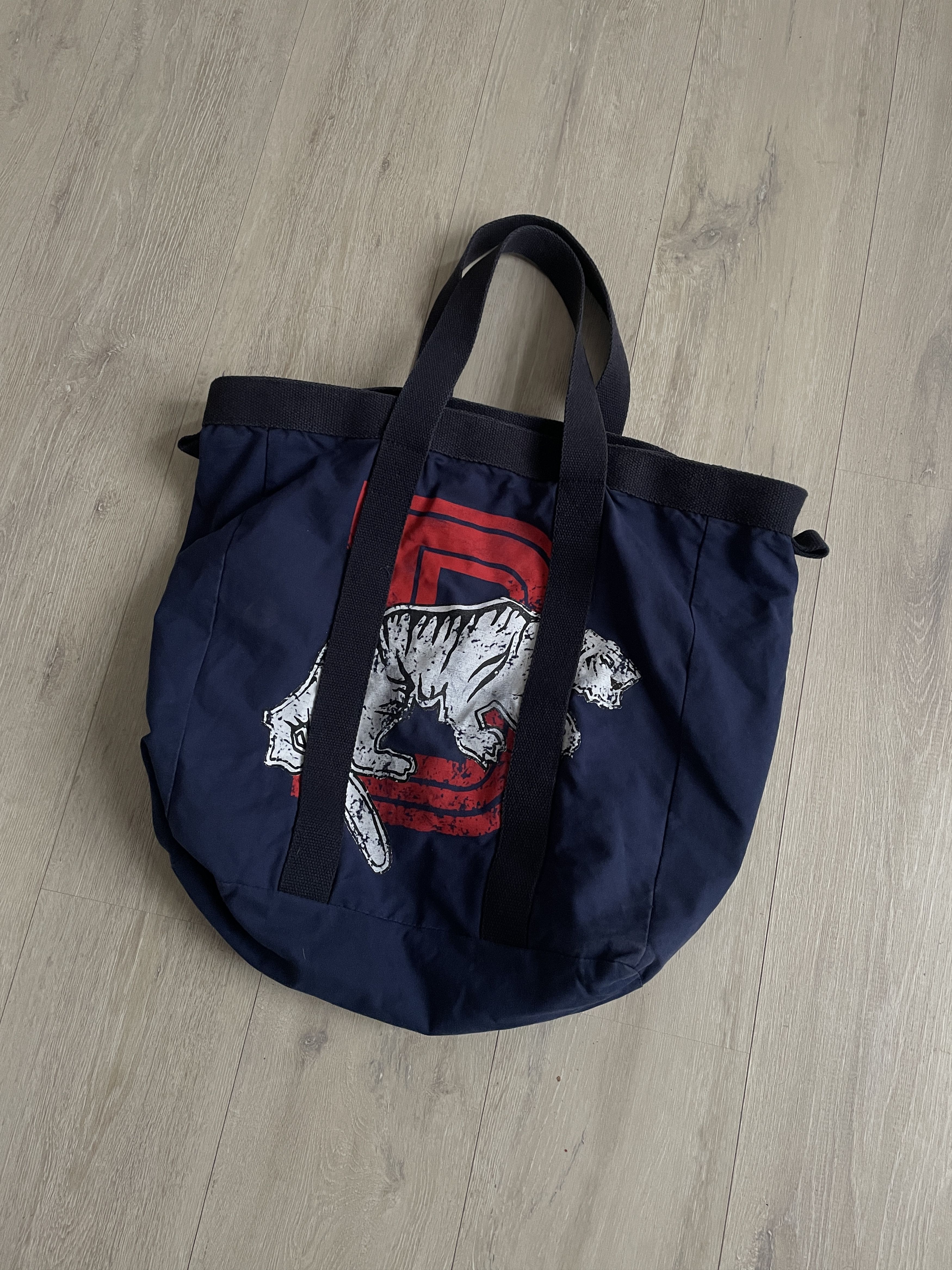 Balmain Balmain SS11 tiger logo beach bag by Christophe Decarnin Size ONE SIZE - 2 Thumbnail