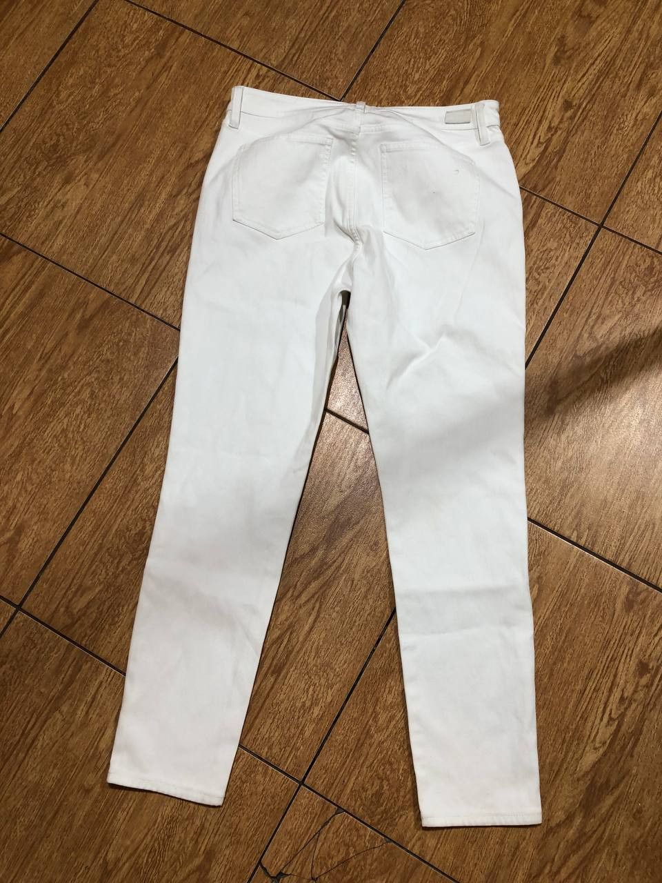 Ralph Lauren Vintage Ralph Lauren White Skinny Denim Jeans Size 10 Size 32" / US 10 / IT 46 - 24 Thumbnail