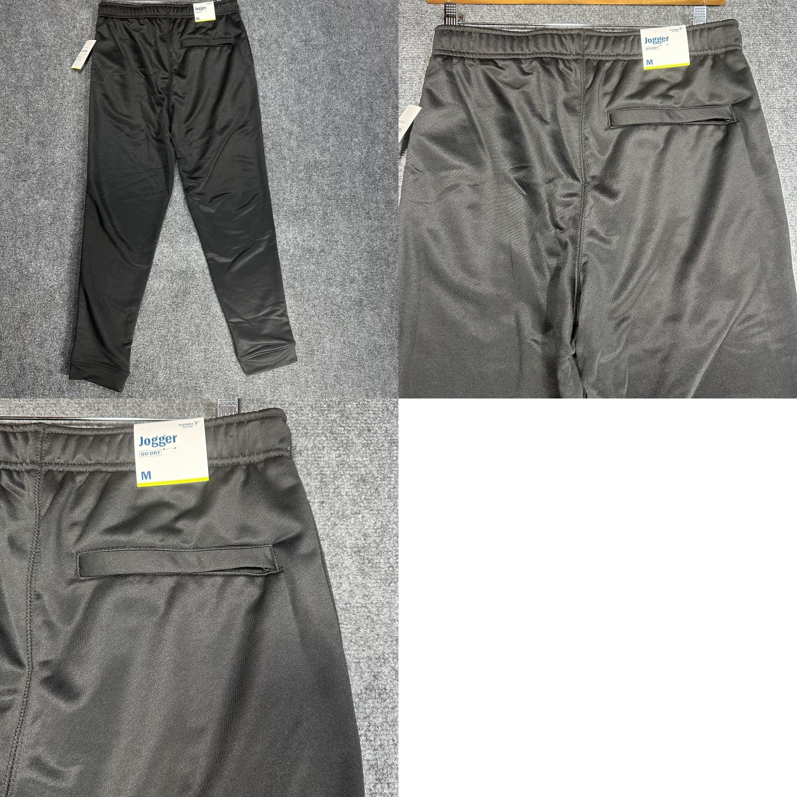 Old Navy Old Navy Joggers Womens M Black Elastic Waist Pockets NEW Jogger Pants Adult Female Regular Fit Size 32" / US 10 / IT 46 - 8 Thumbnail