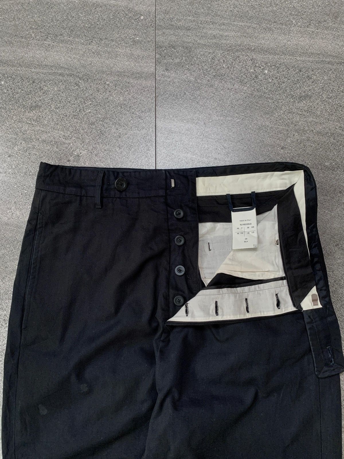 Rick Owens FREE IMPORT TAX Cropped Trousers Size US 30 / EU 46 - 4 Thumbnail