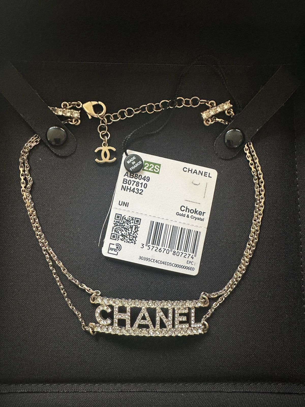 Chanel Chanel 22S rhinestone Choker/necklace Size ONE SIZE - 3 Thumbnail
