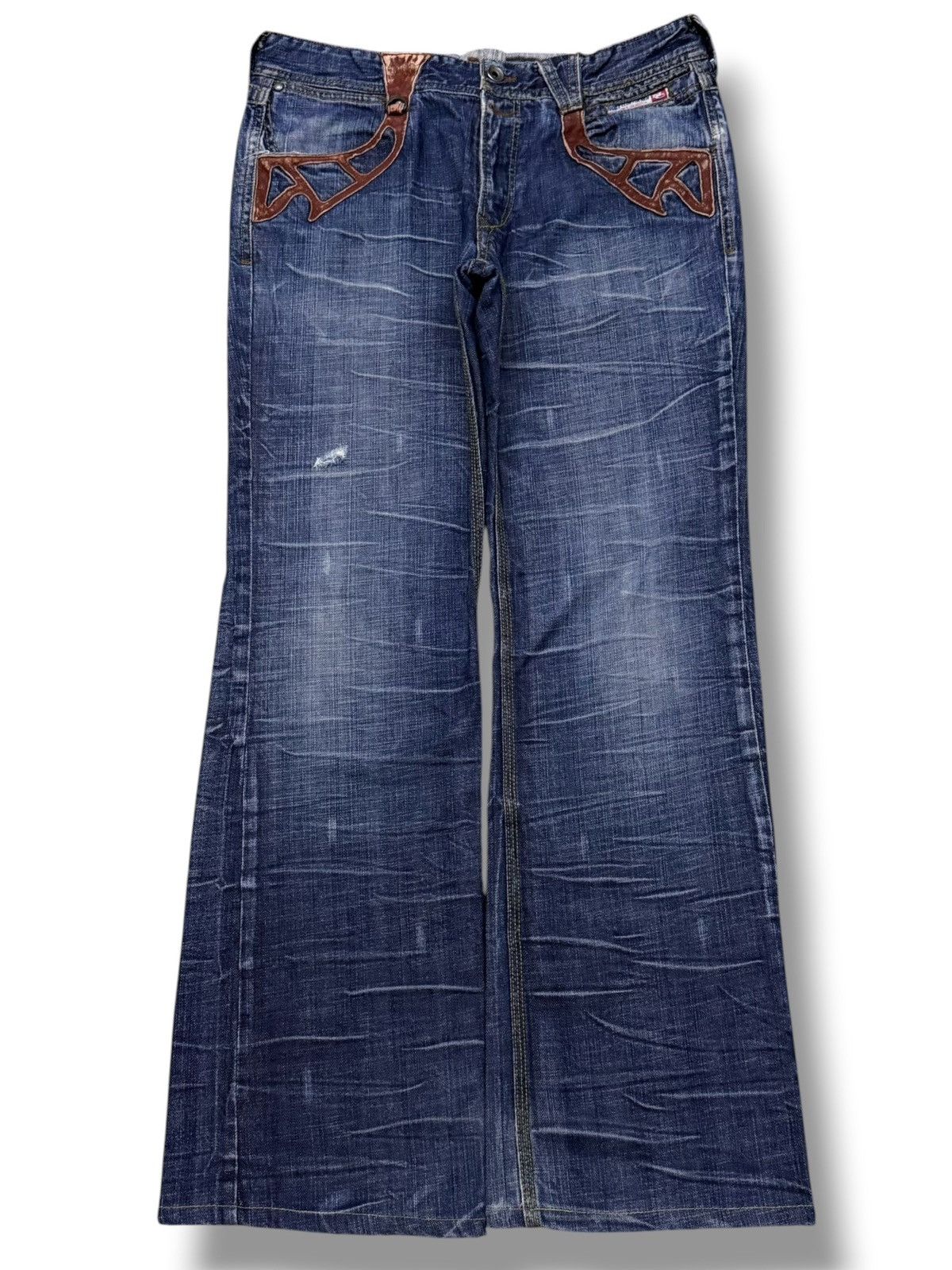 Nicole Club Vintage Nicole Club For Men Japan Denim Jeans | Bootcut W32 Size US 32 / EU 48 - 2 Thumbnail